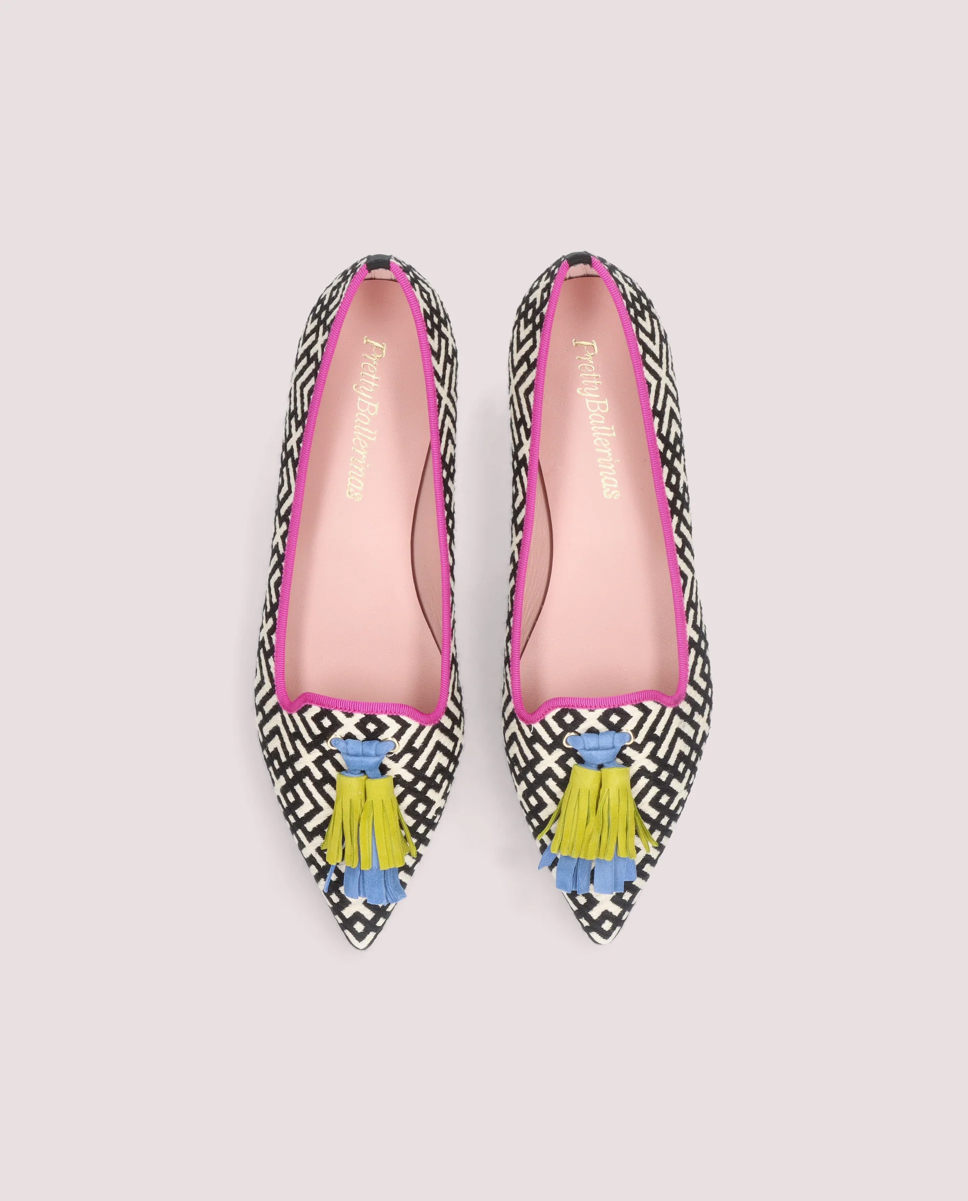 Loafers Ella Multicolores Tejidos - Image 2