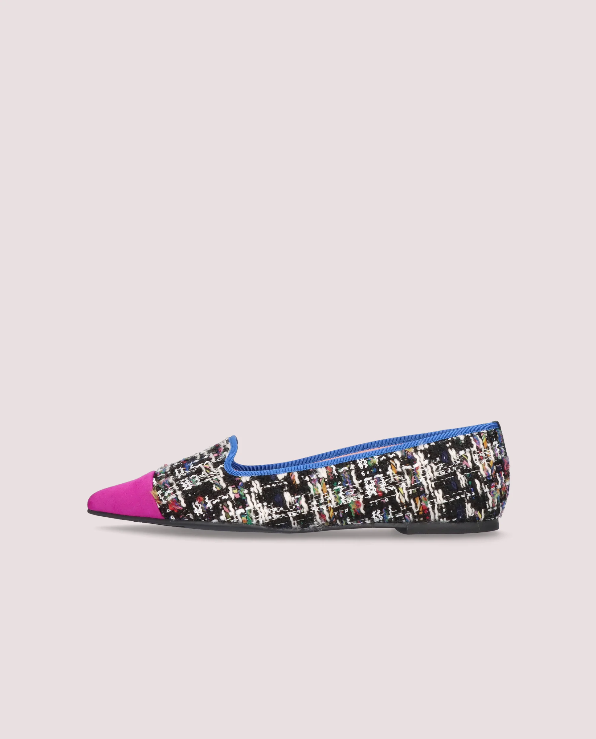Loafers Ella Negros Tejidos - Image 3