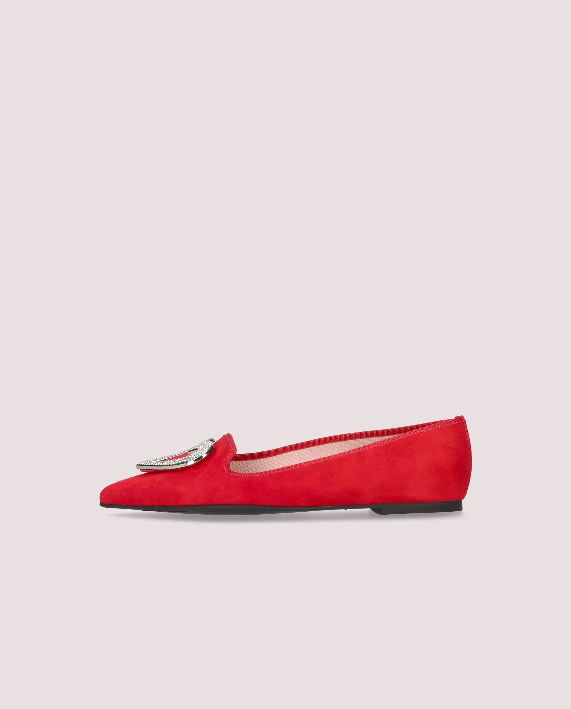 Loafers Ella Rojos Ante - Image 3