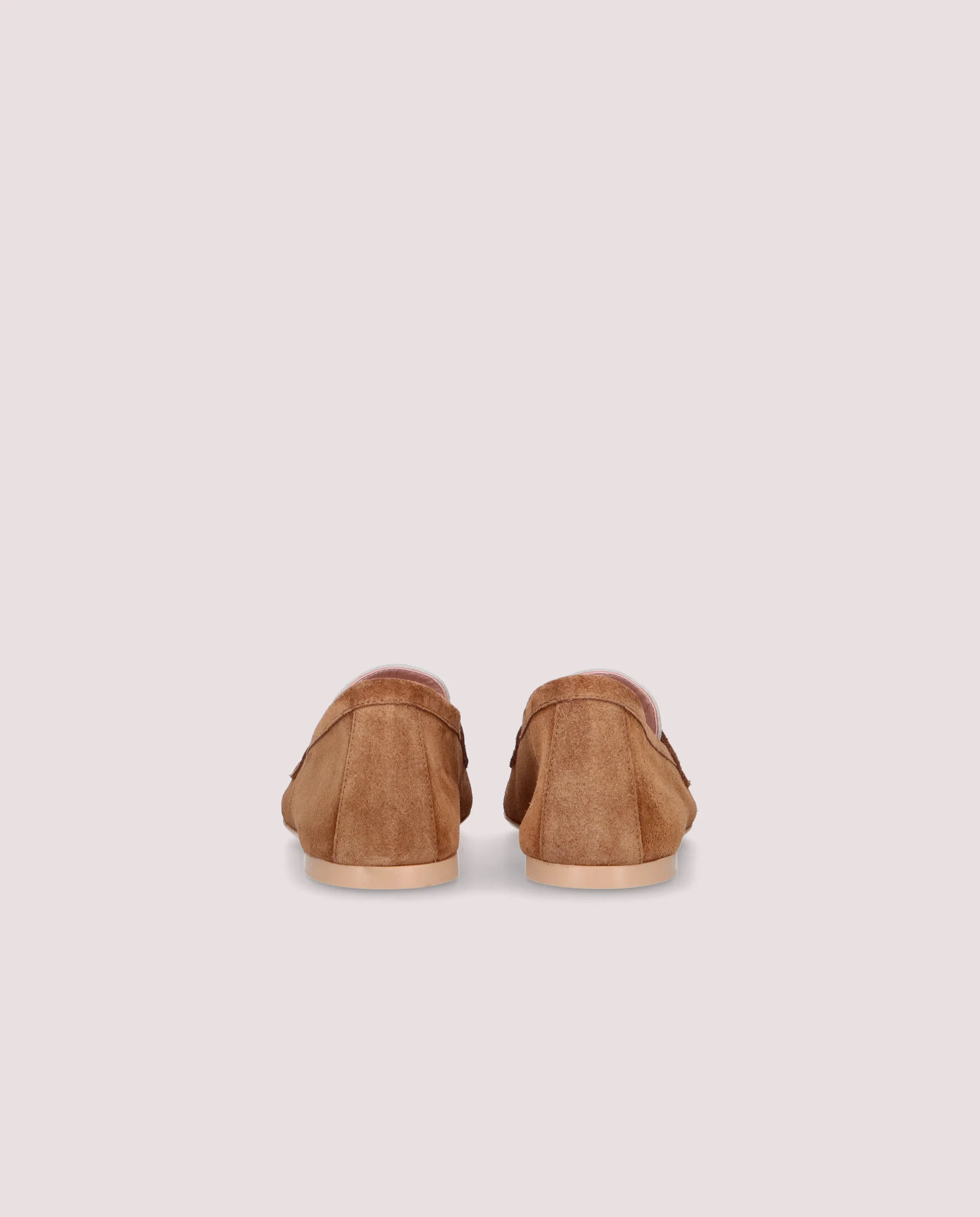 Loafers Faye Marrones Ante - Image 4