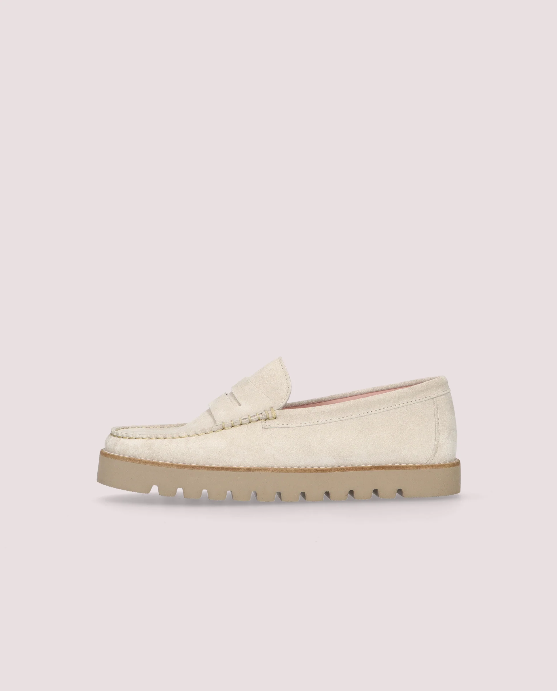 Mocasines Josephine Grises Piel - Image 3