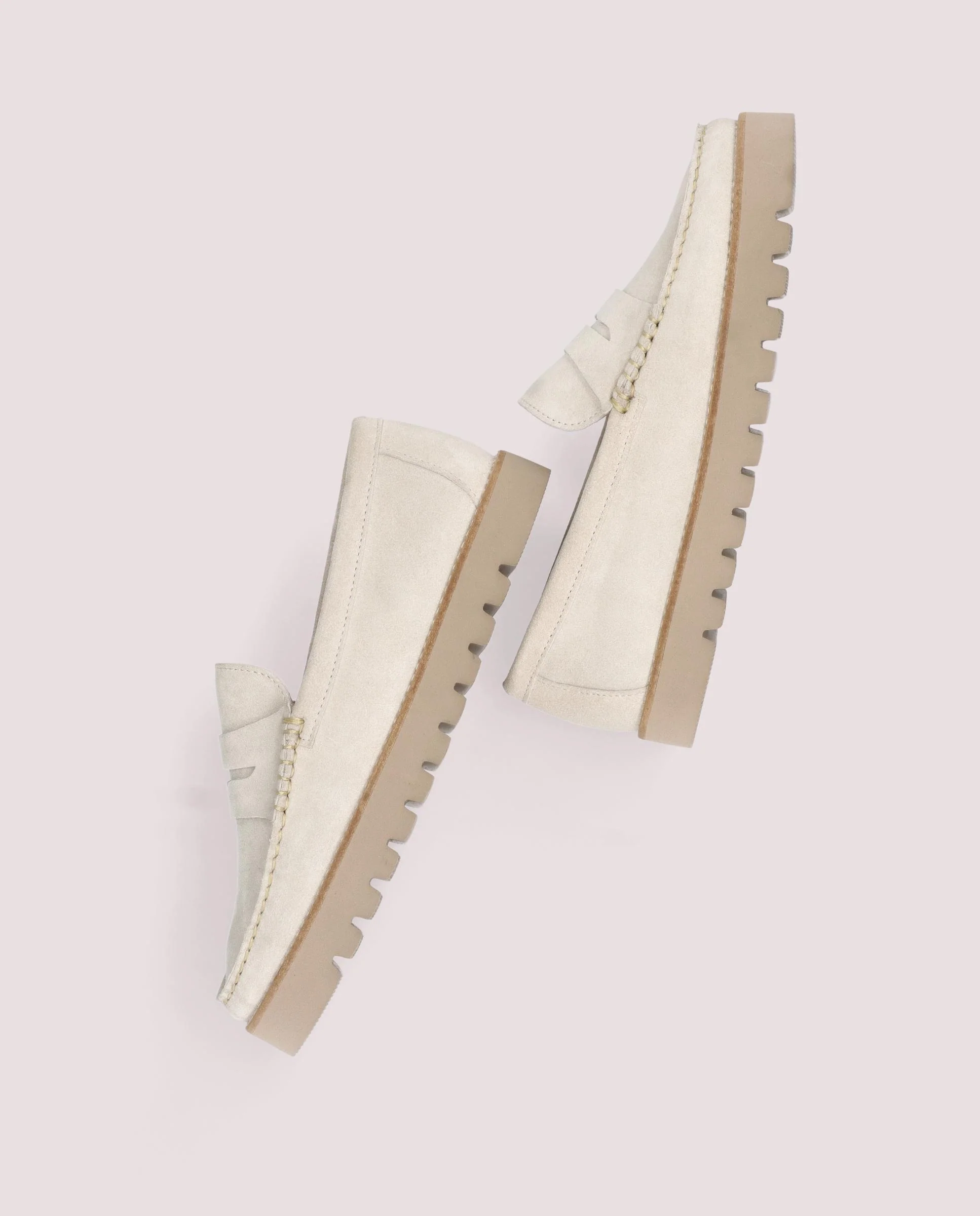 Mocasines Josephine Grises Piel - Image 4