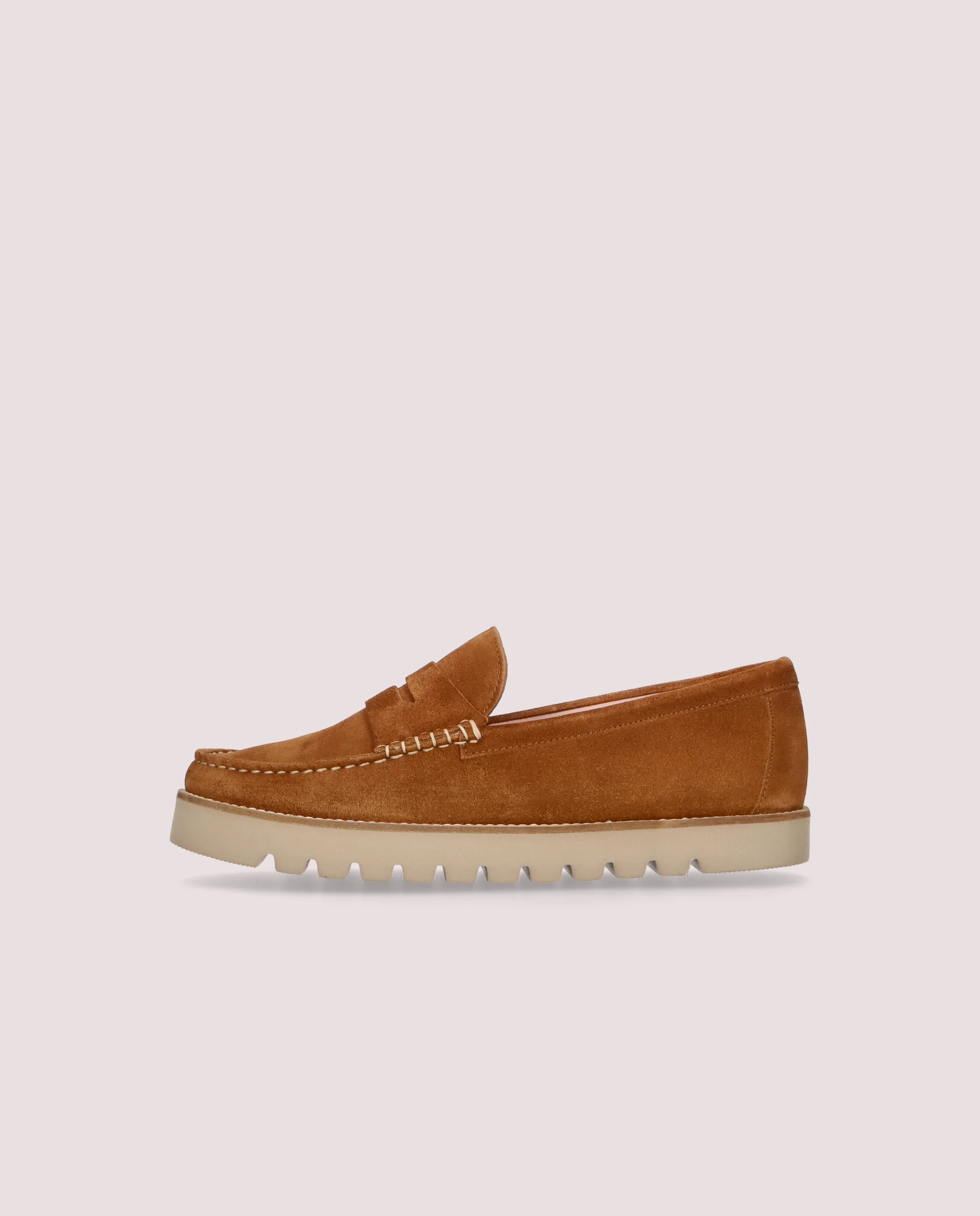 Mocasines Josephine Marrones Ante - Image 3
