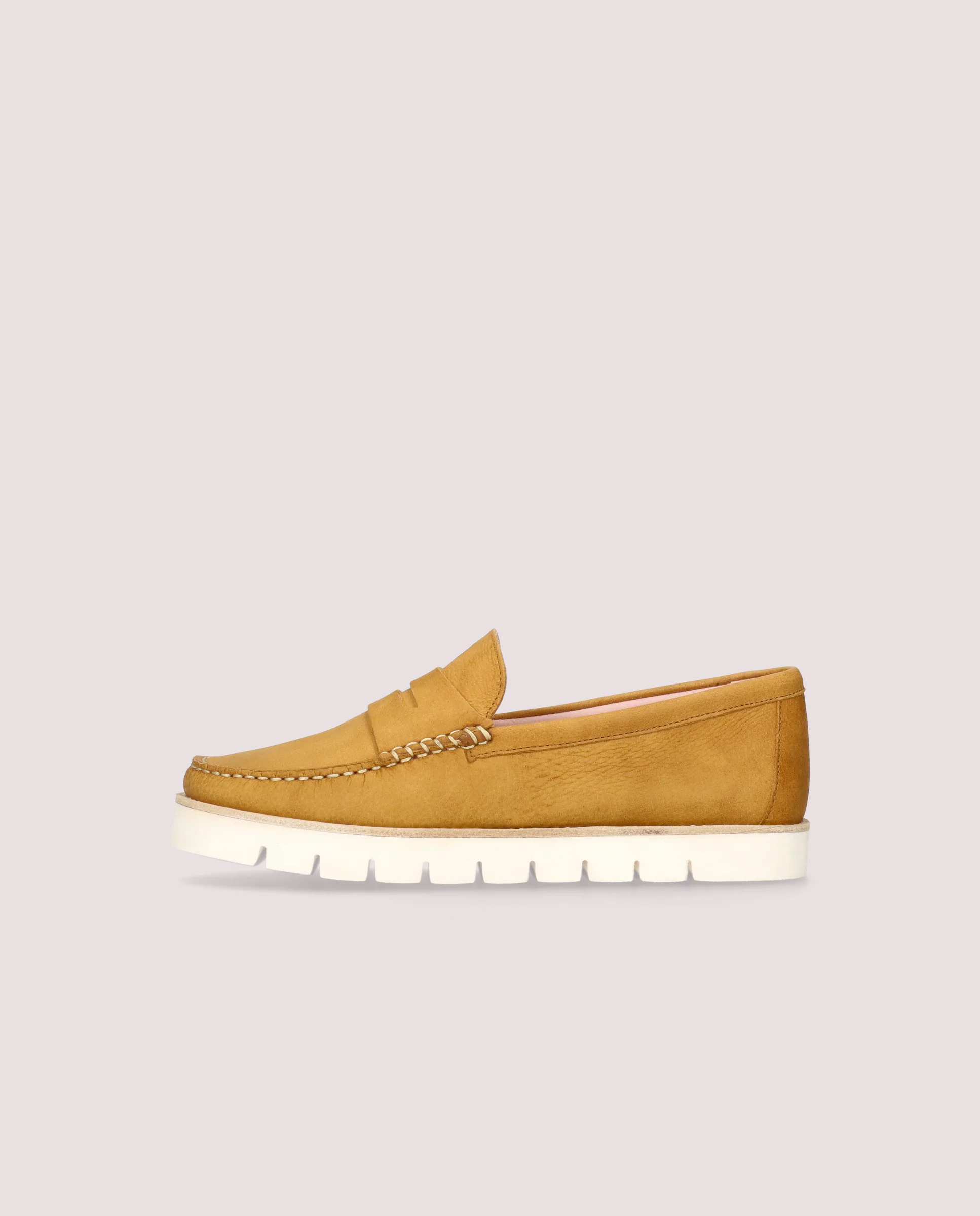Mocasines Josephine Marrones Piel - Image 3