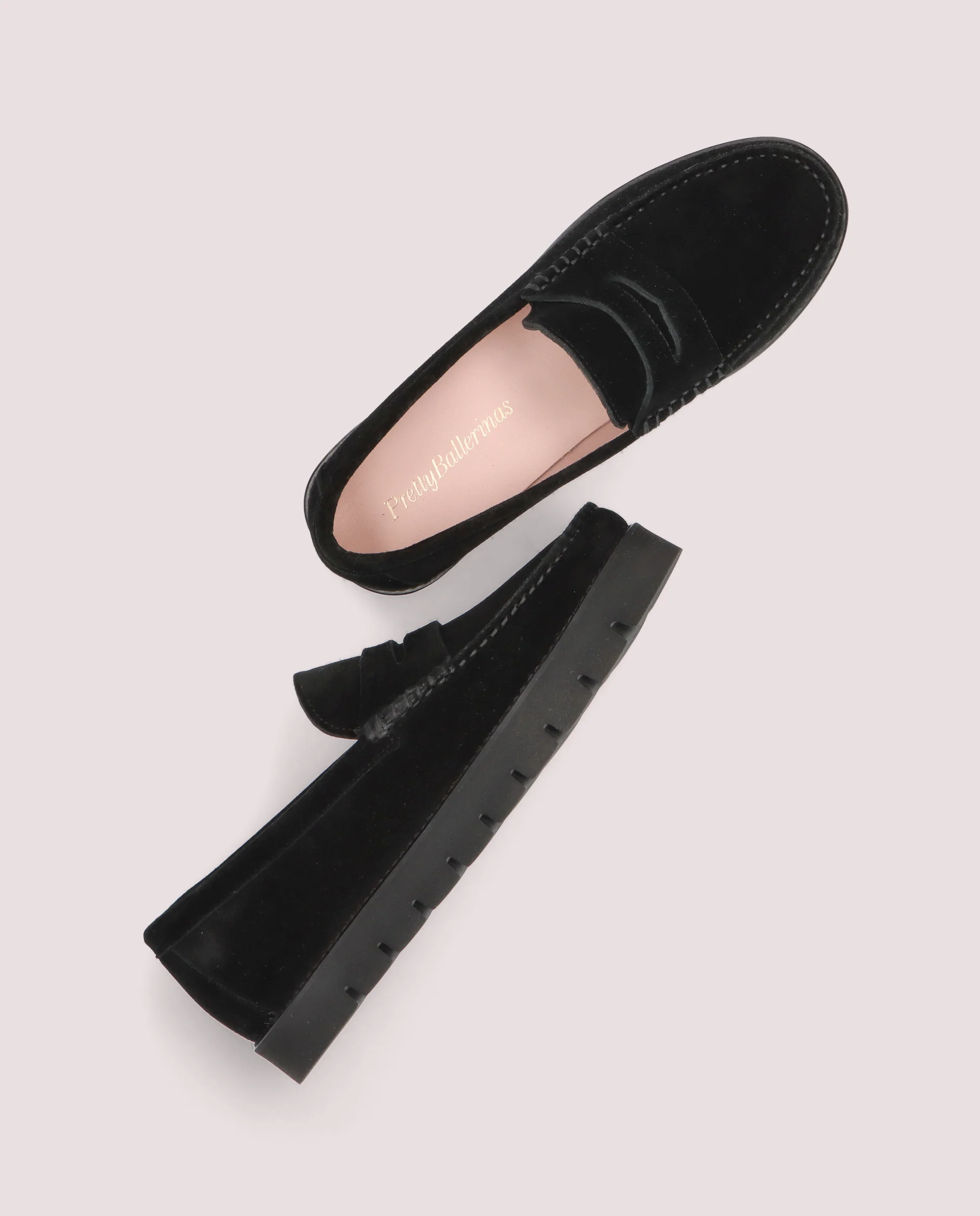 Mocasines Josephine Negros Ante - Image 4