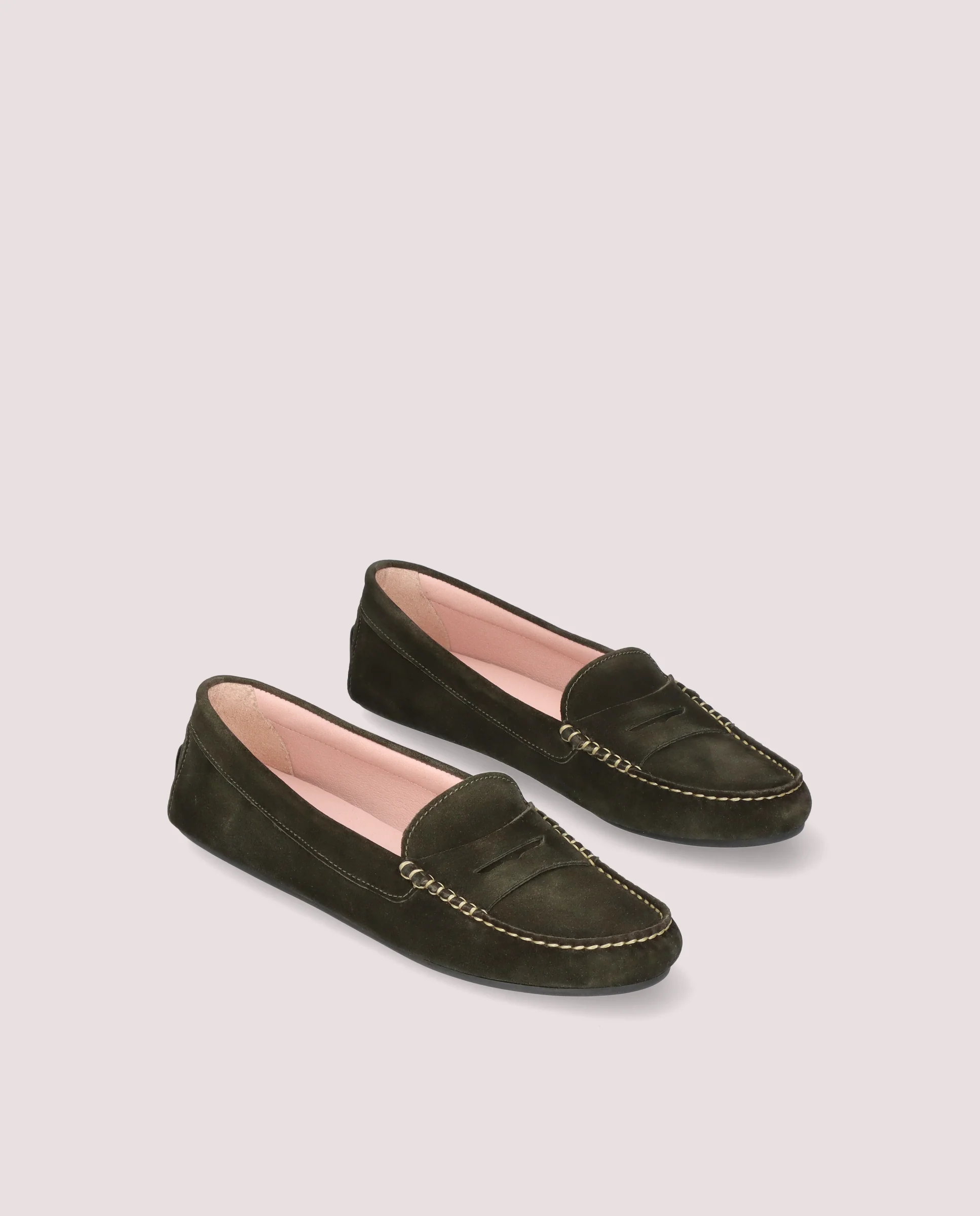 Mocasines Josephine Verdes Ante