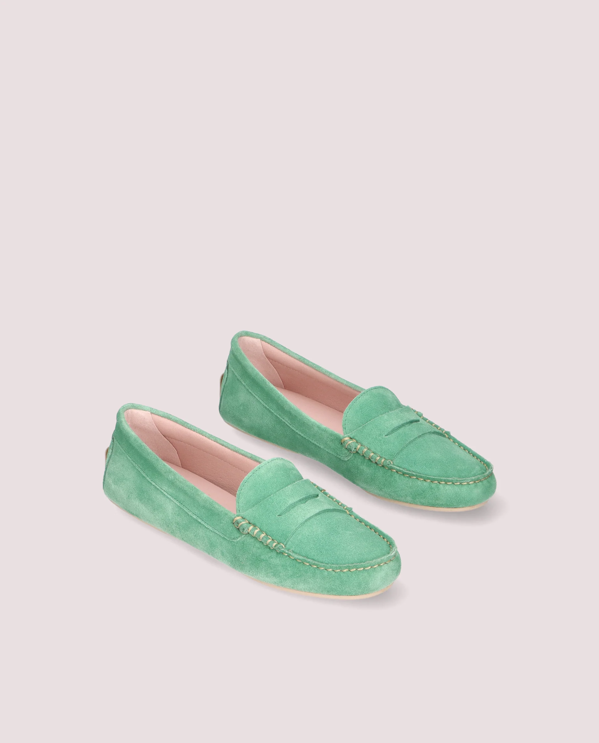 Mocasines Josephine Verdes Ante