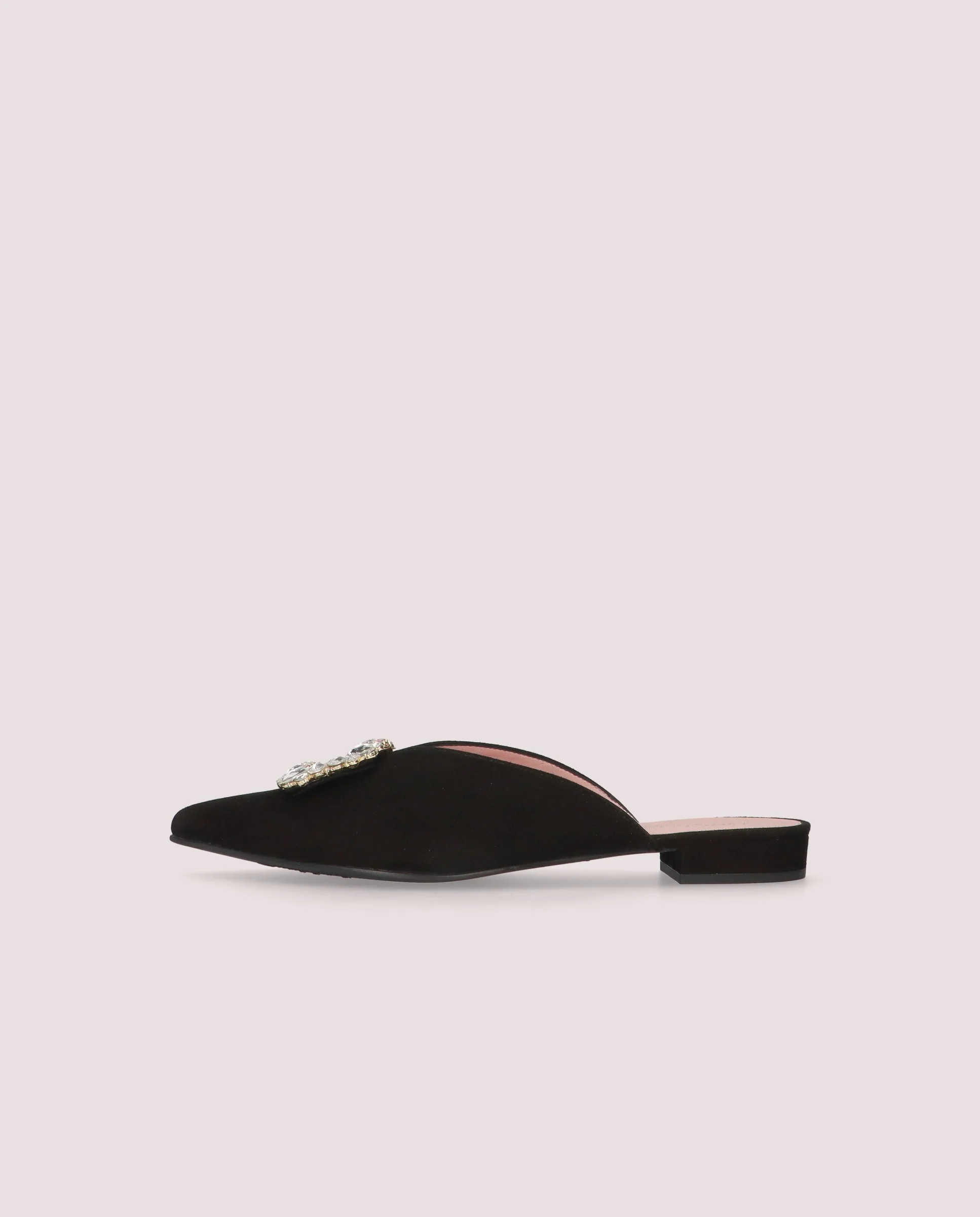Mules Clementine Negros Ante - Image 3