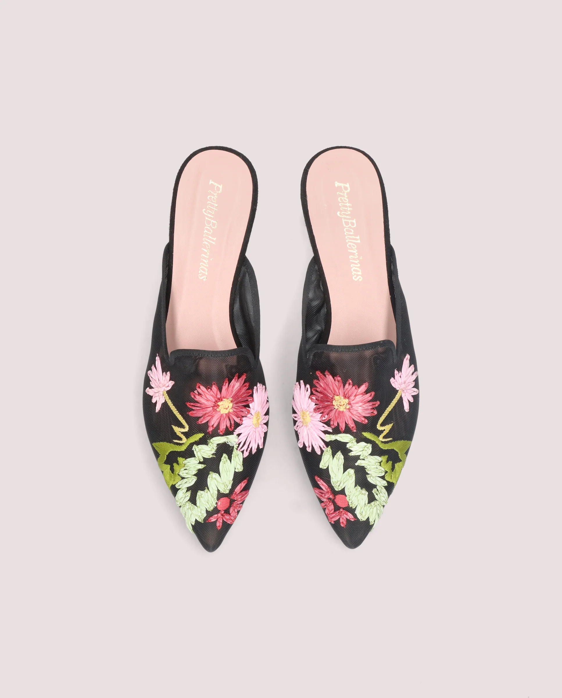 Mules Ella Negros Red - Image 2