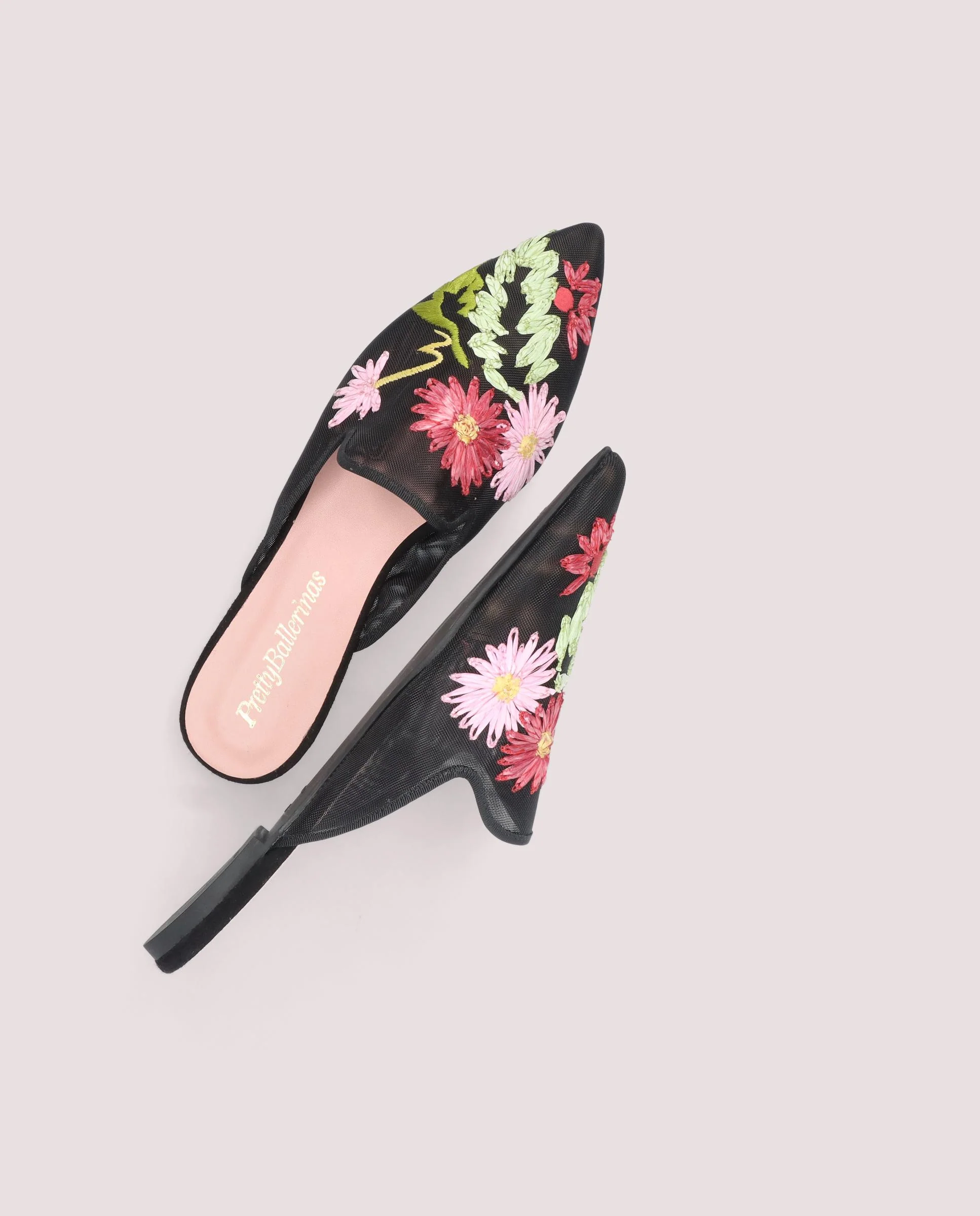 Mules Ella Negros Red - Image 4