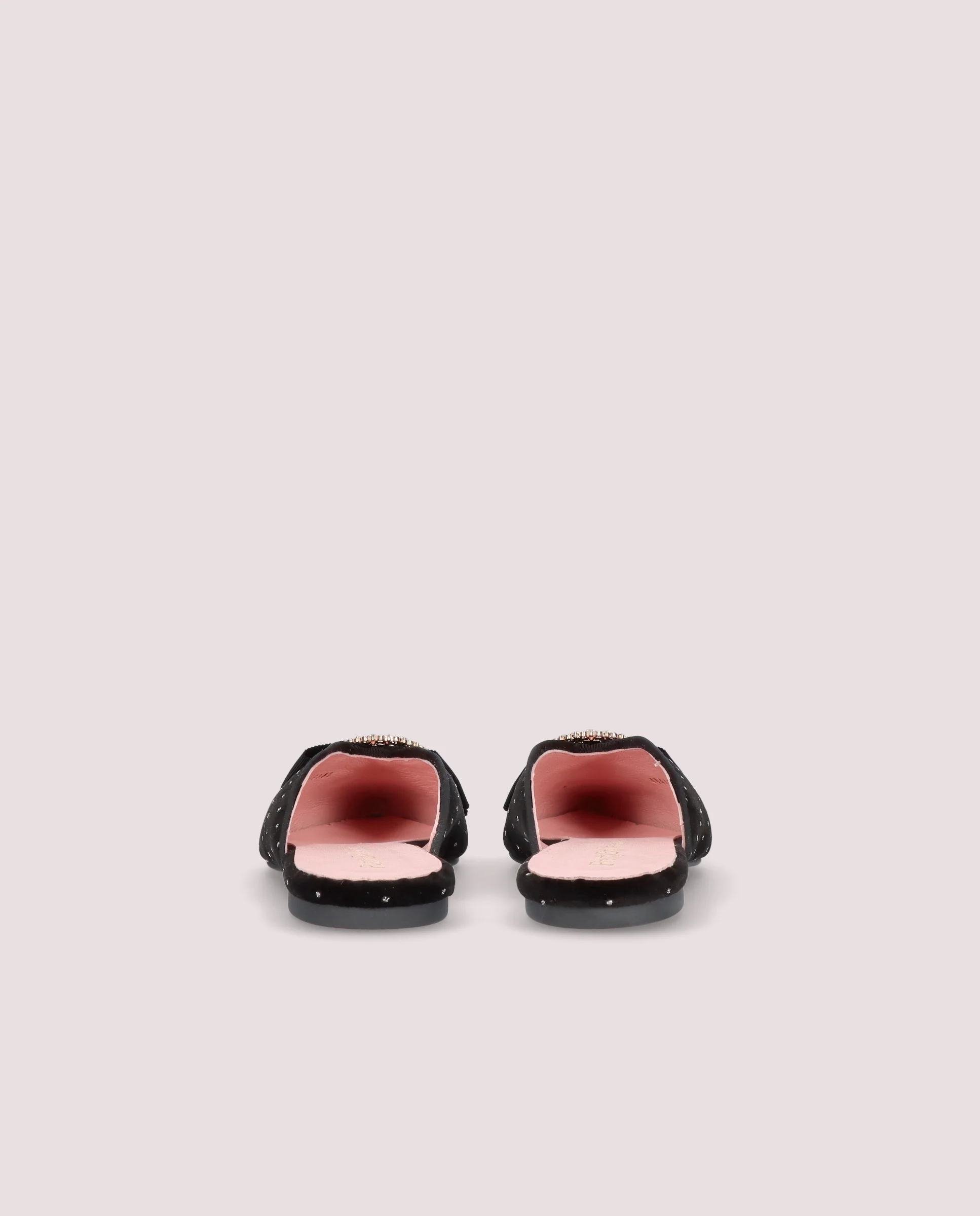 Mules Ella Negros Tejidos - Image 4
