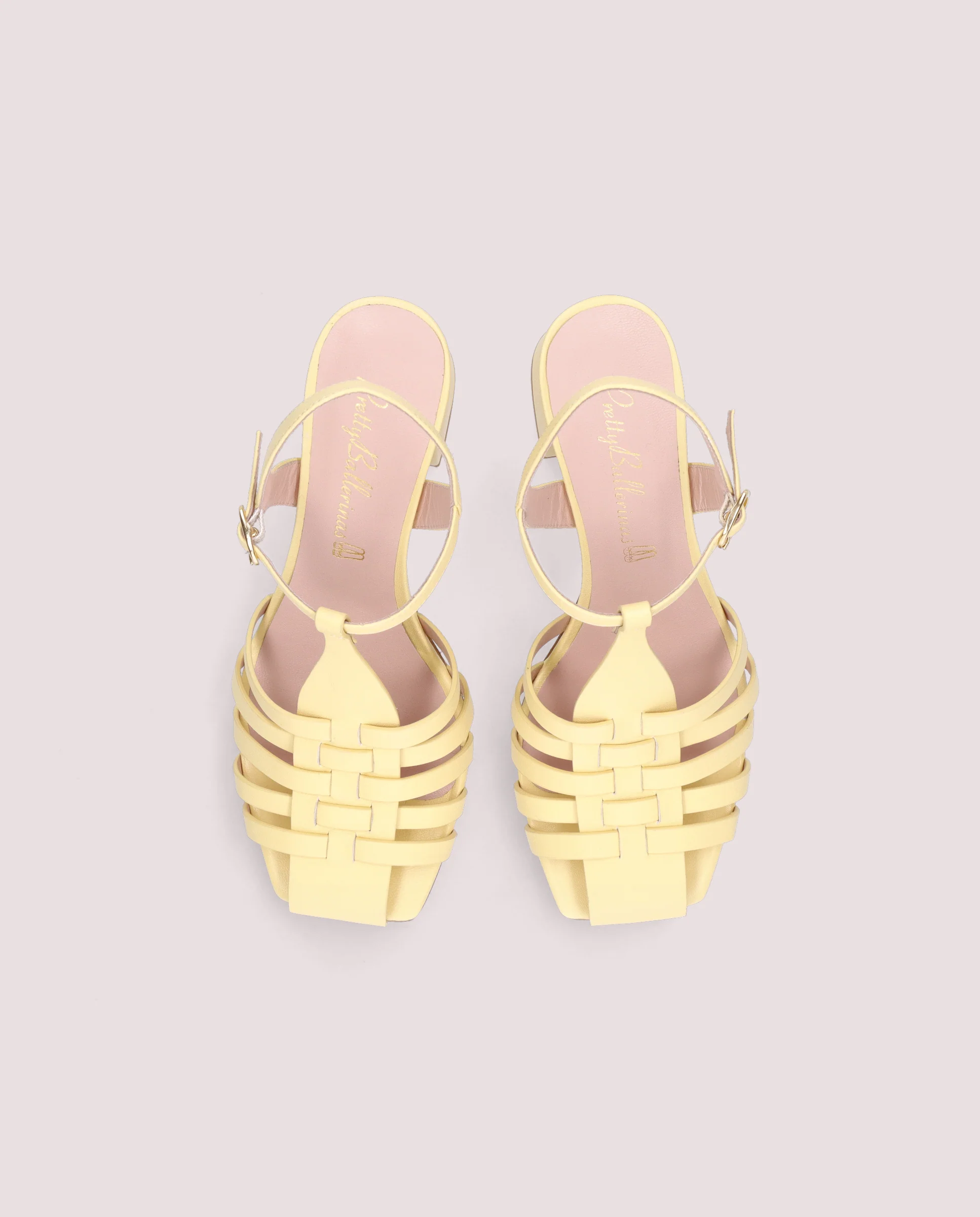Sandalias Amanda Amarillos Piel - Image 2
