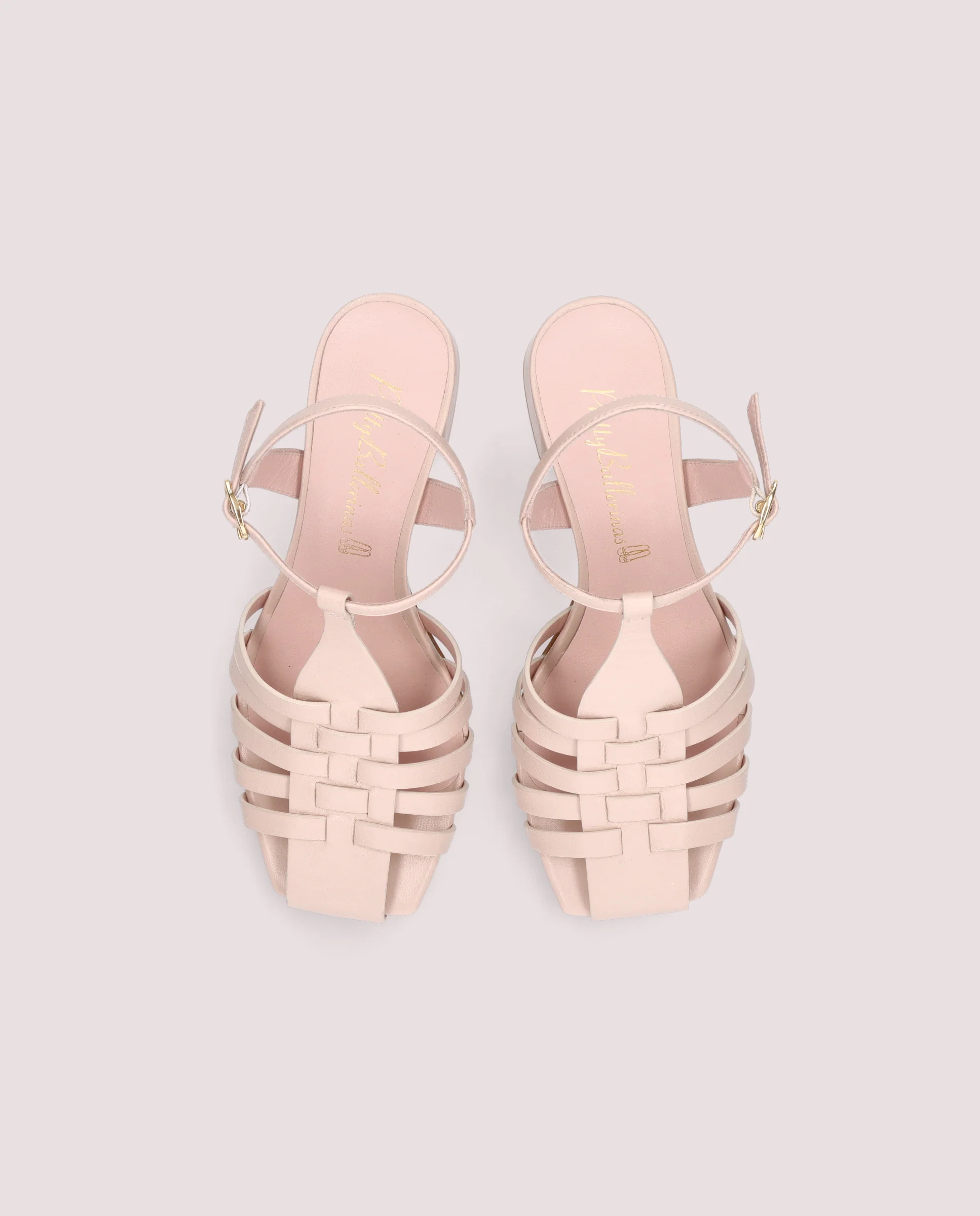 Sandalias Amanda Rosas Piel - Image 2