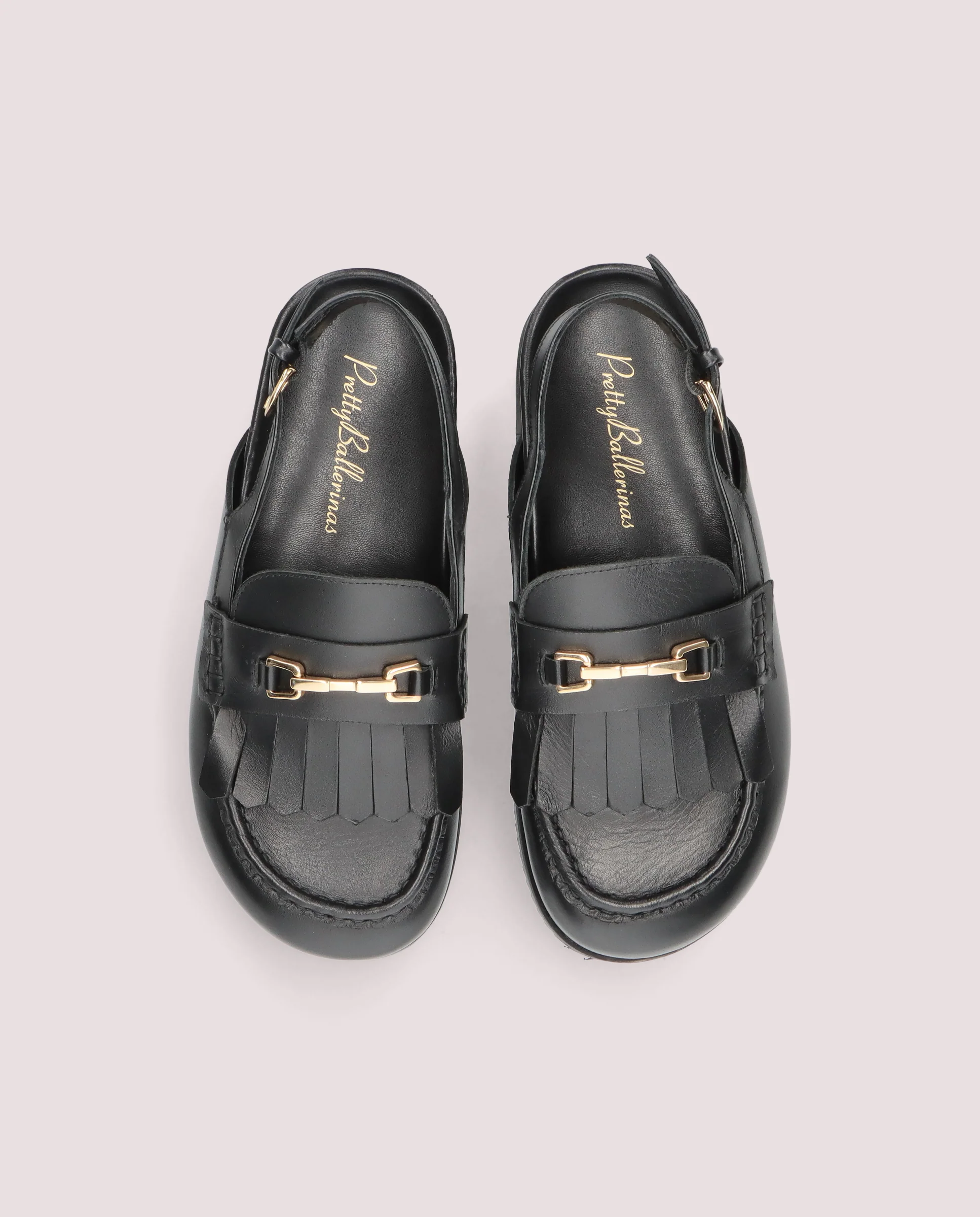 Sandalias Belle Negros Piel - Image 2