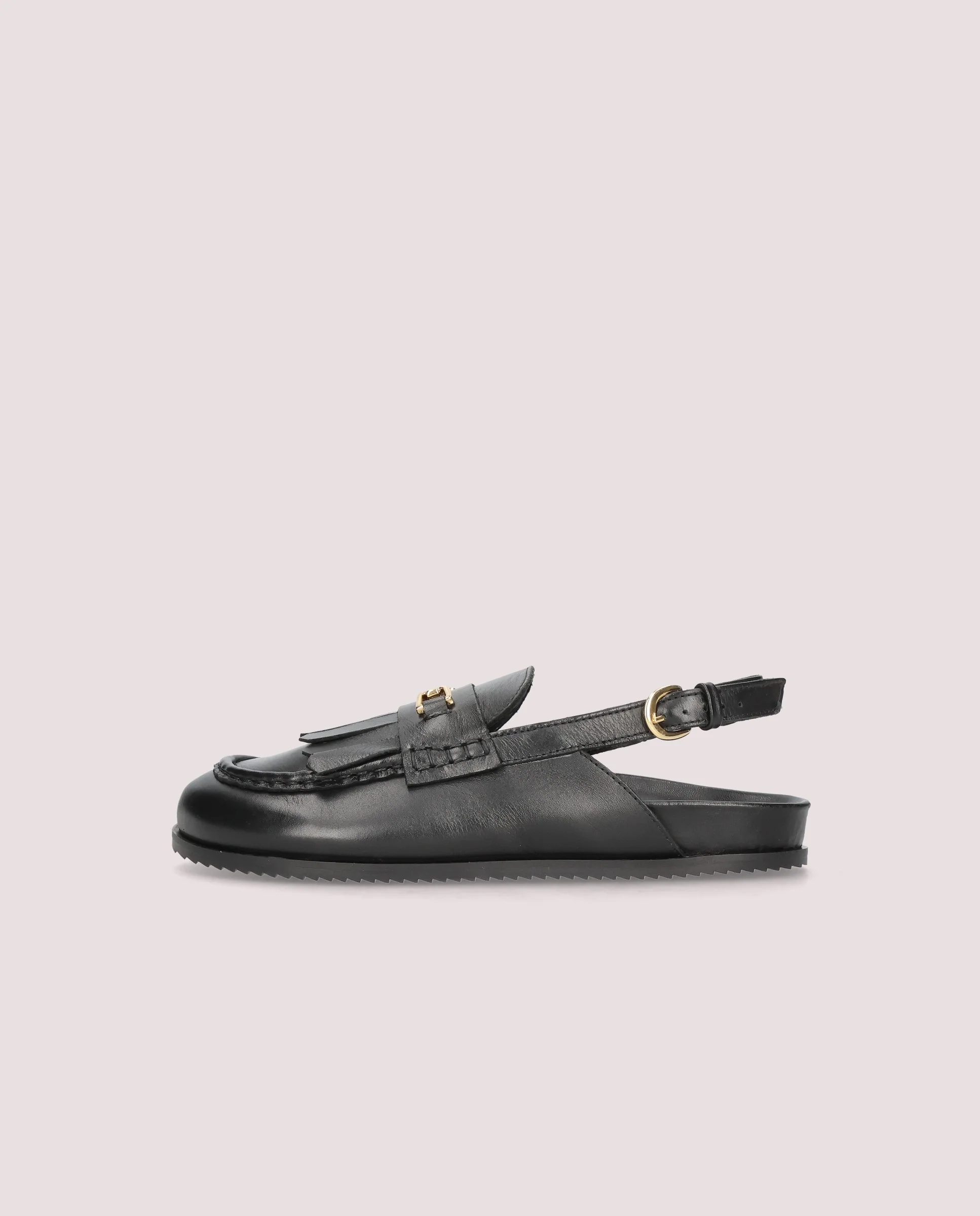 Sandalias Belle Negros Piel - Image 3