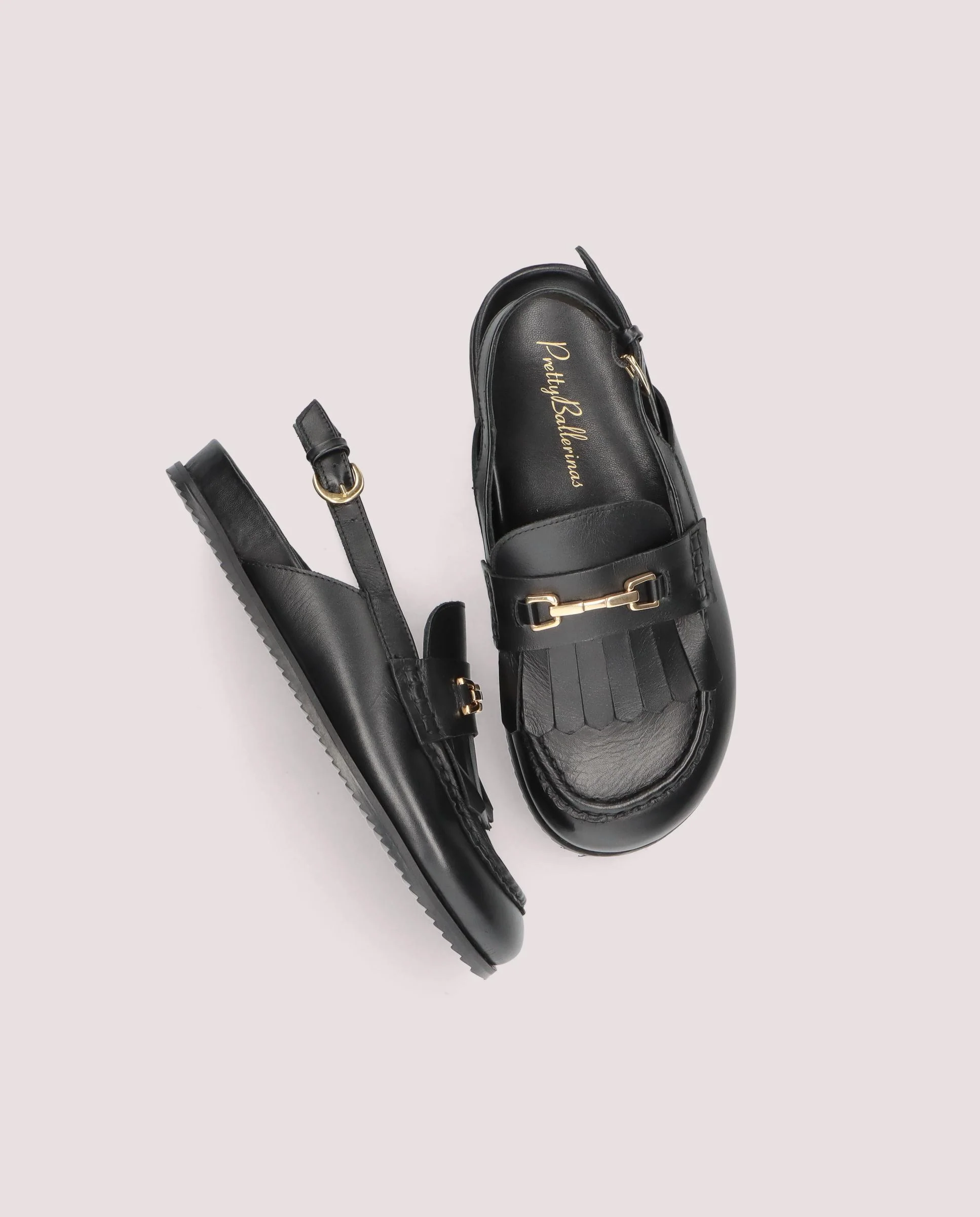 Sandalias Belle Negros Piel - Image 5