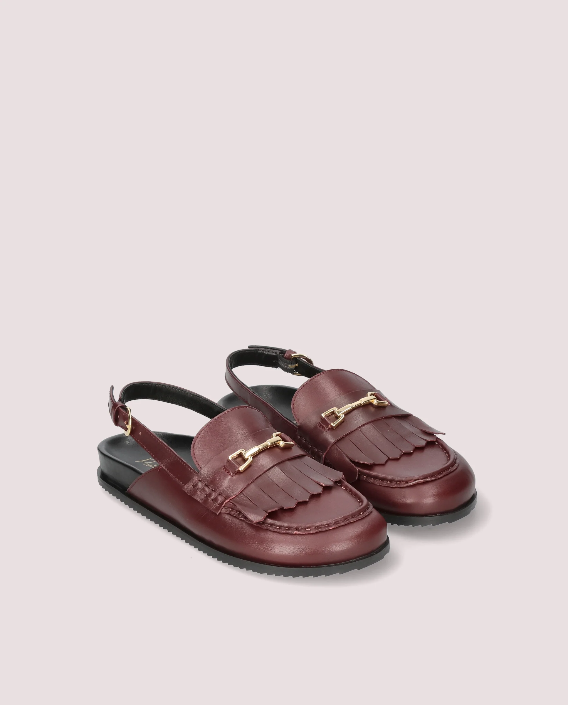 Sandalias Belle Rojos Piel