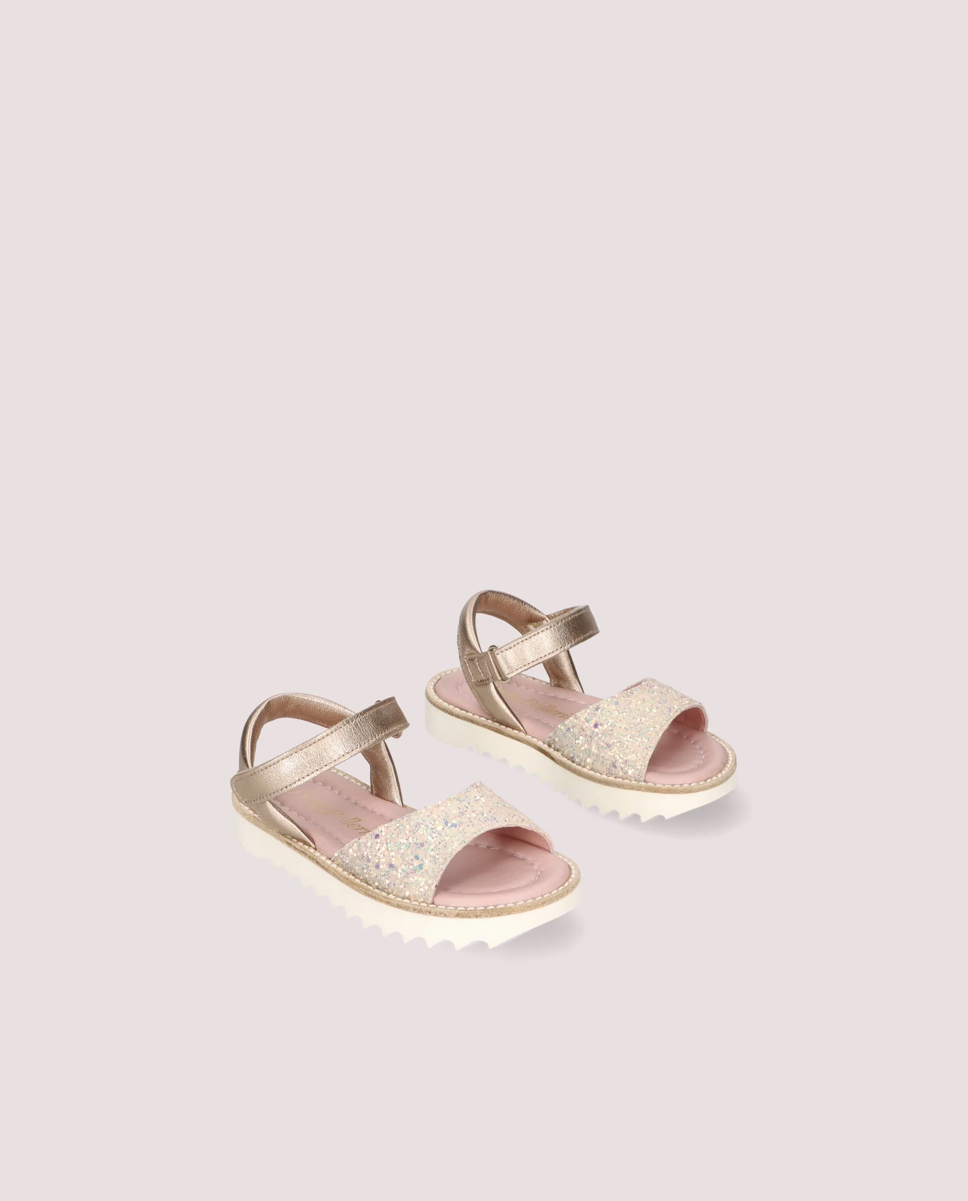 Sandalias Esti Dorados Pieles metalizadas