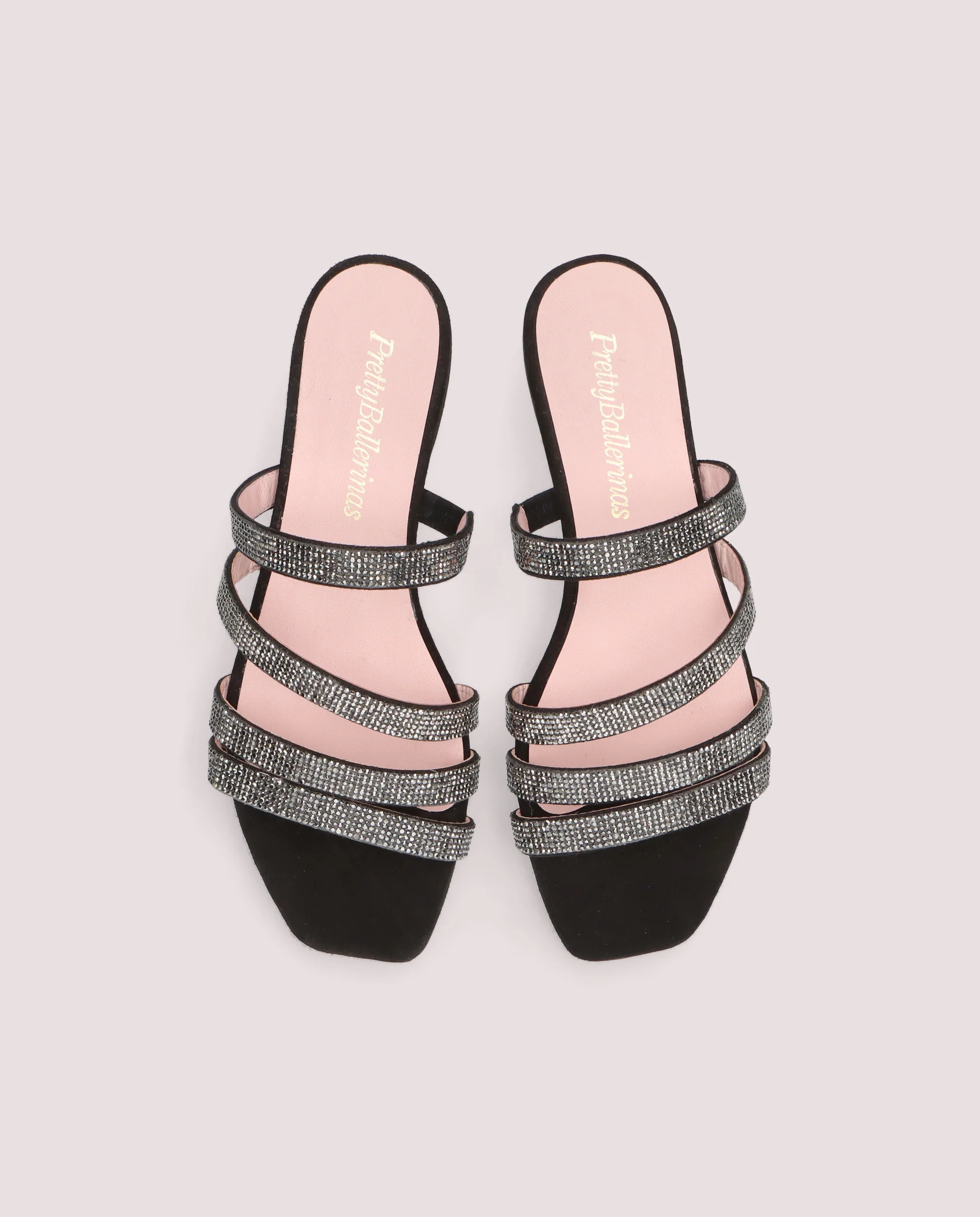 Sandalias Eva Negros Ante - Image 2