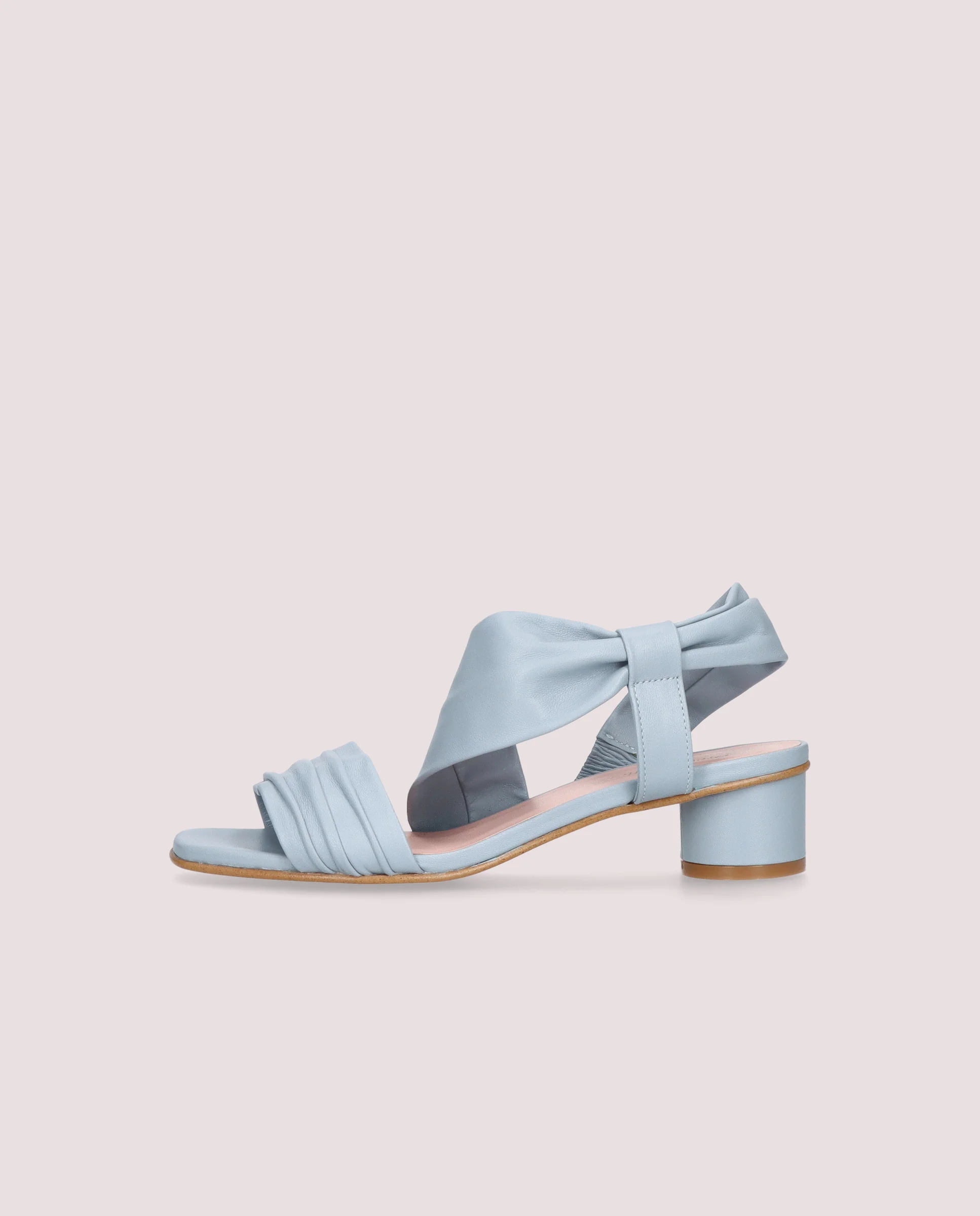 Sandalias François Azules Piel - Image 3