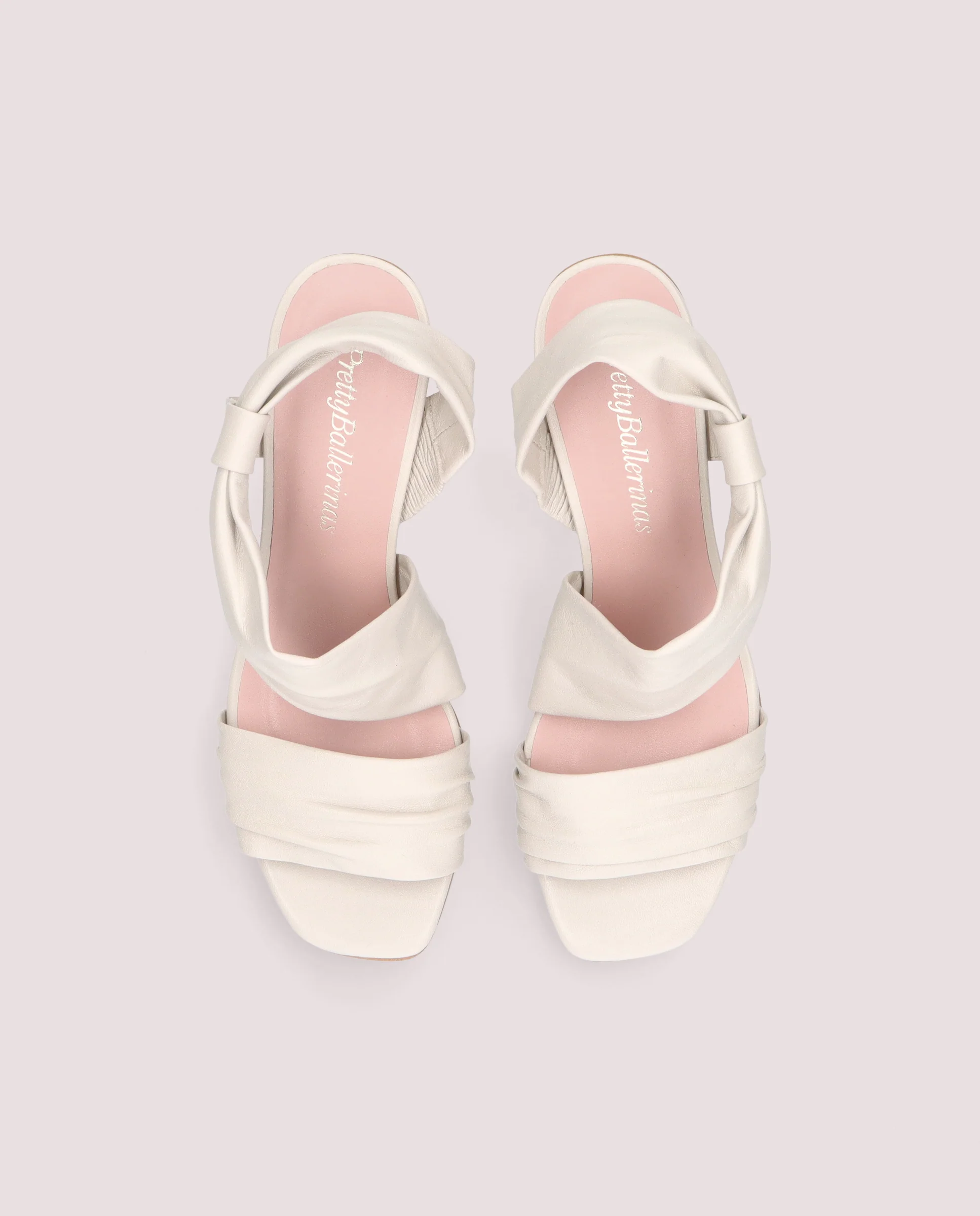 Sandalias François Blancos Piel - Image 2