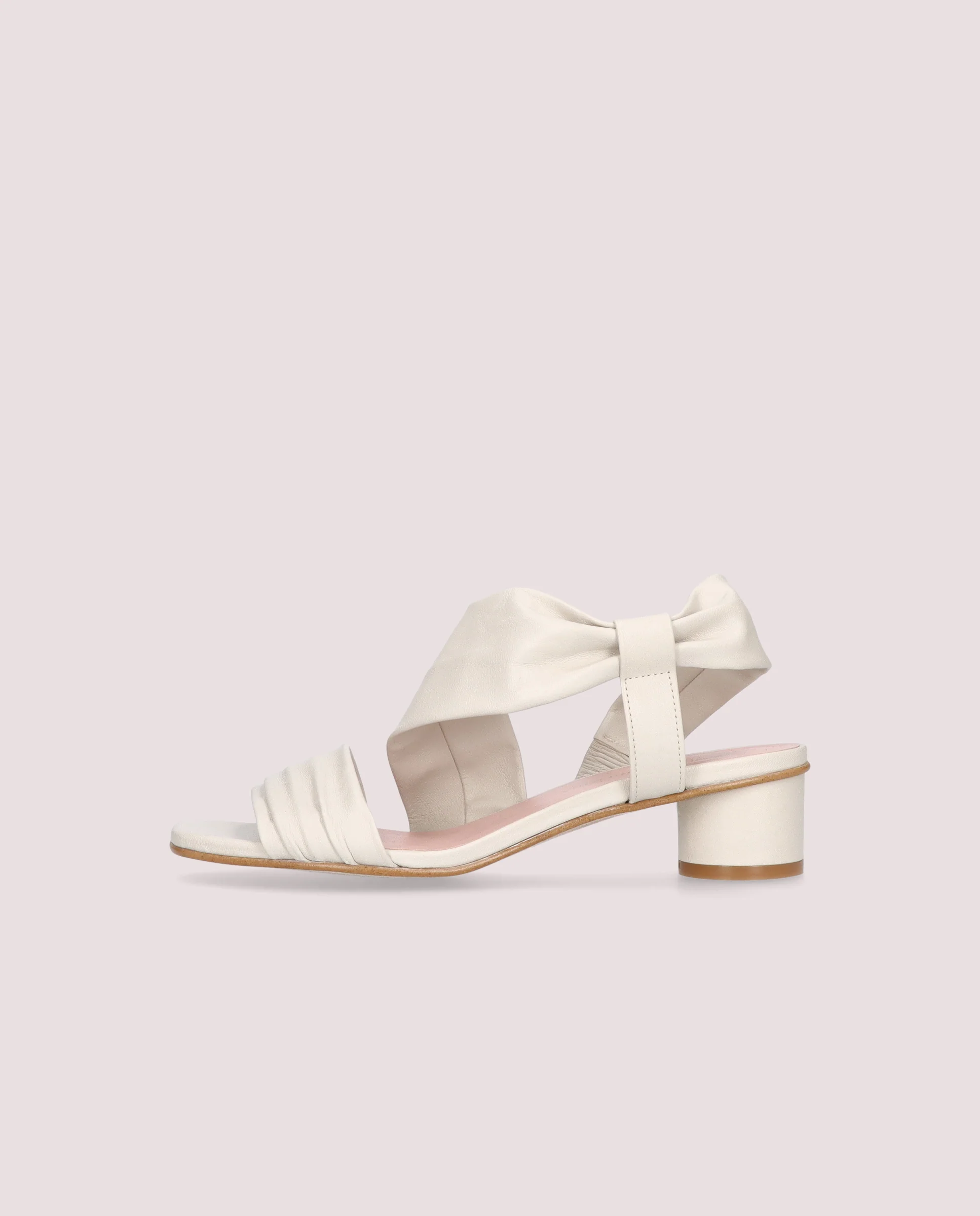 Sandalias François Blancos Piel - Image 3