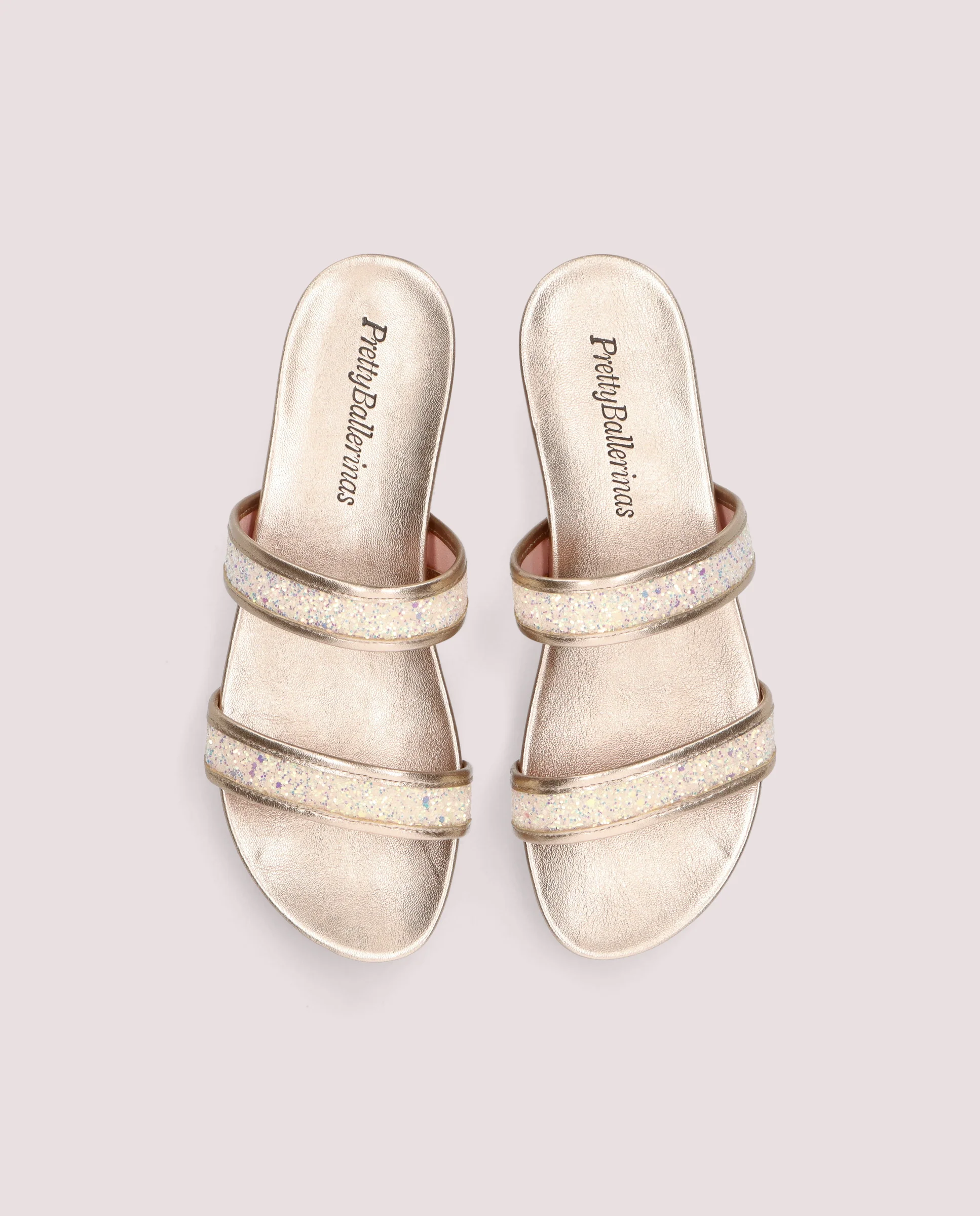 Sandalias Ivy Dorados Tejidos - Image 2