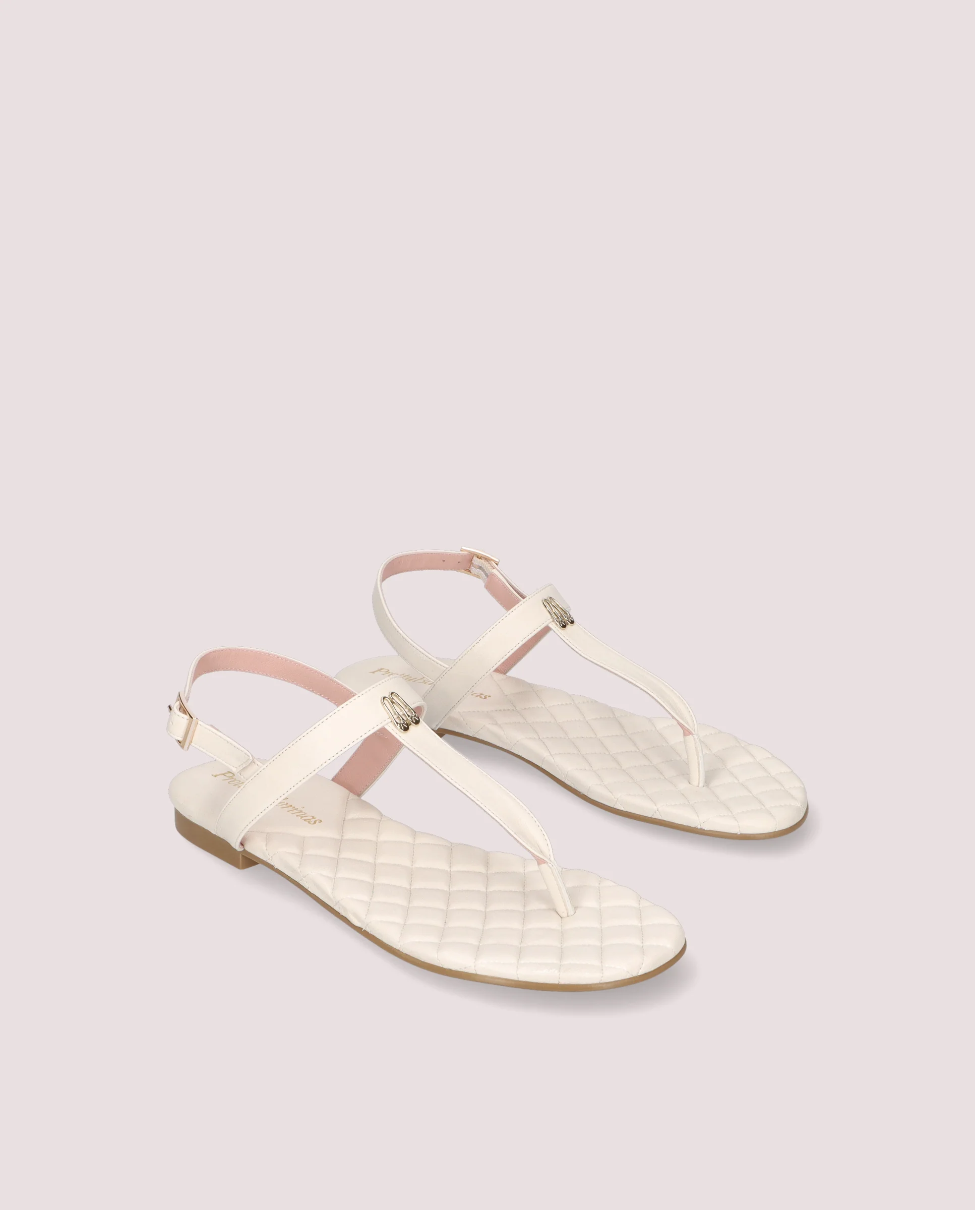 Sandalias Judy Blancos Piel