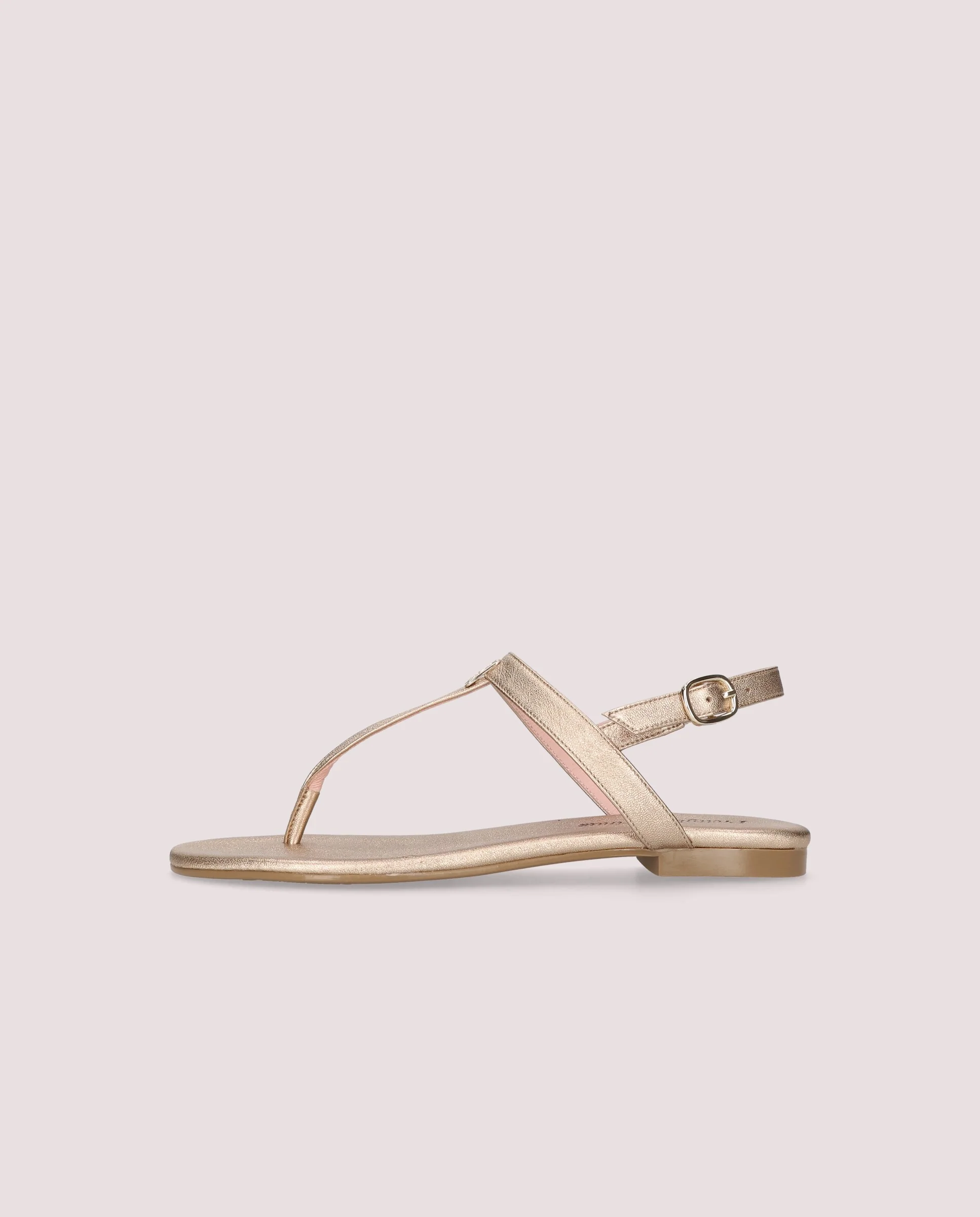Sandalias Judy Dorados Pieles metalizadas - Image 3