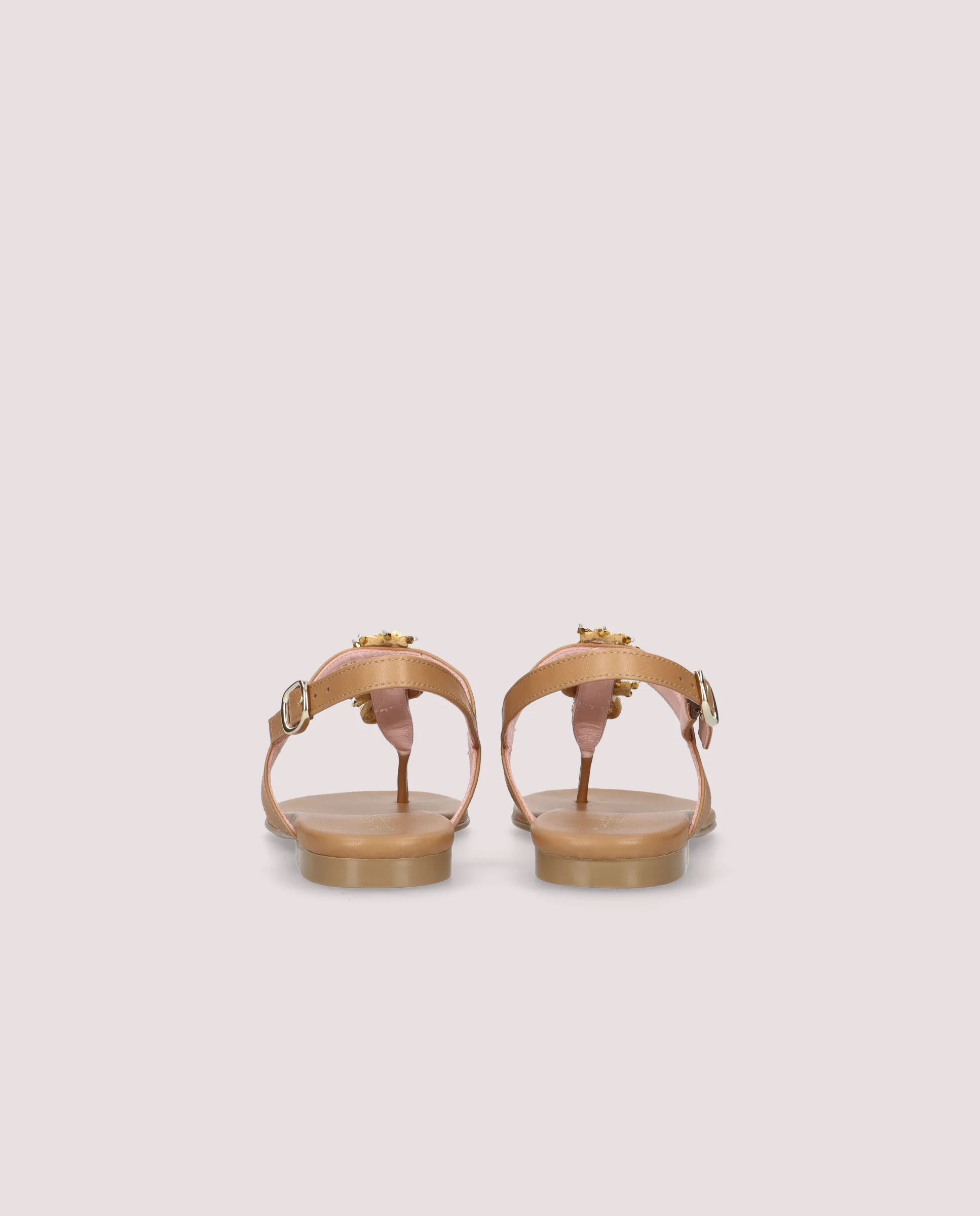 Sandalias Judy Marrones Piel - Image 4