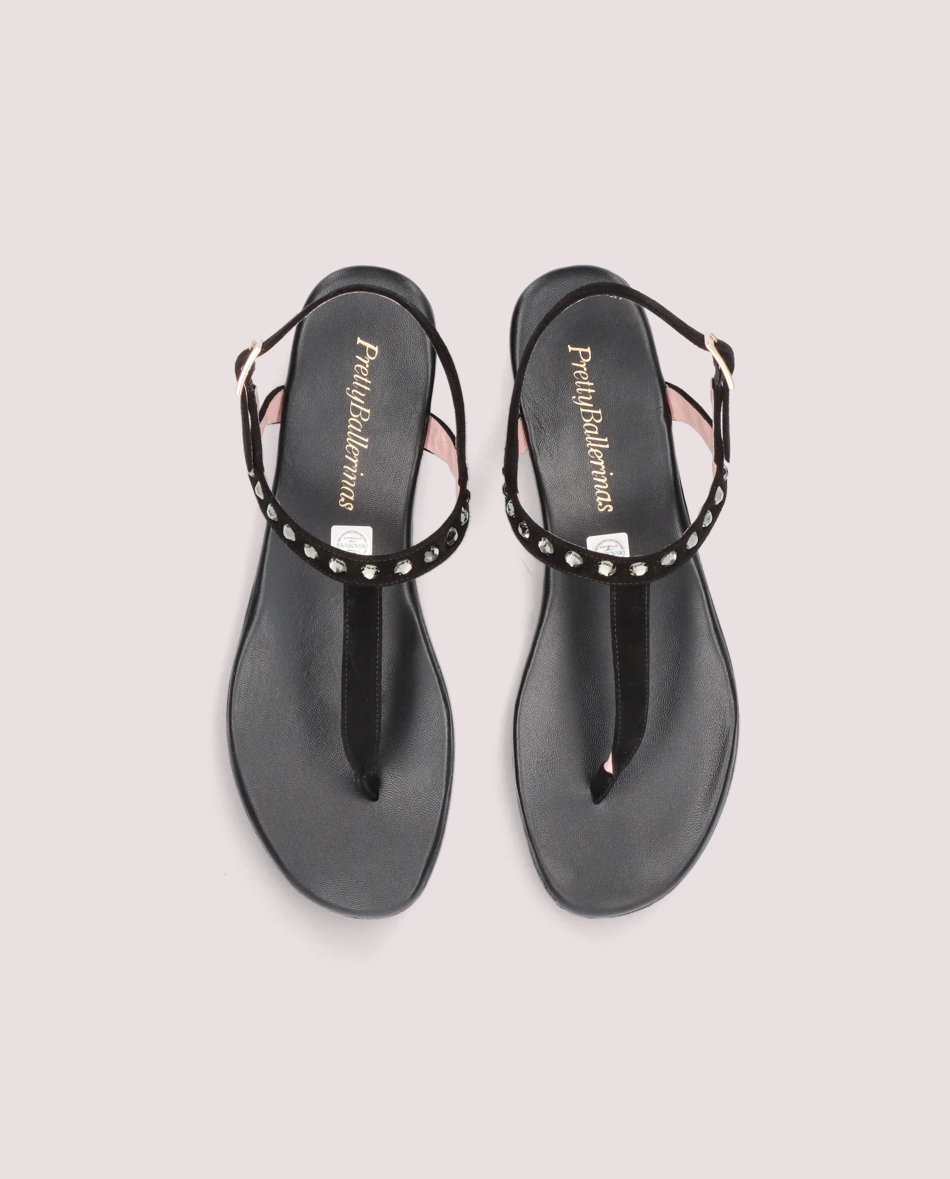 Sandalias Judy Negros Ante - Image 2