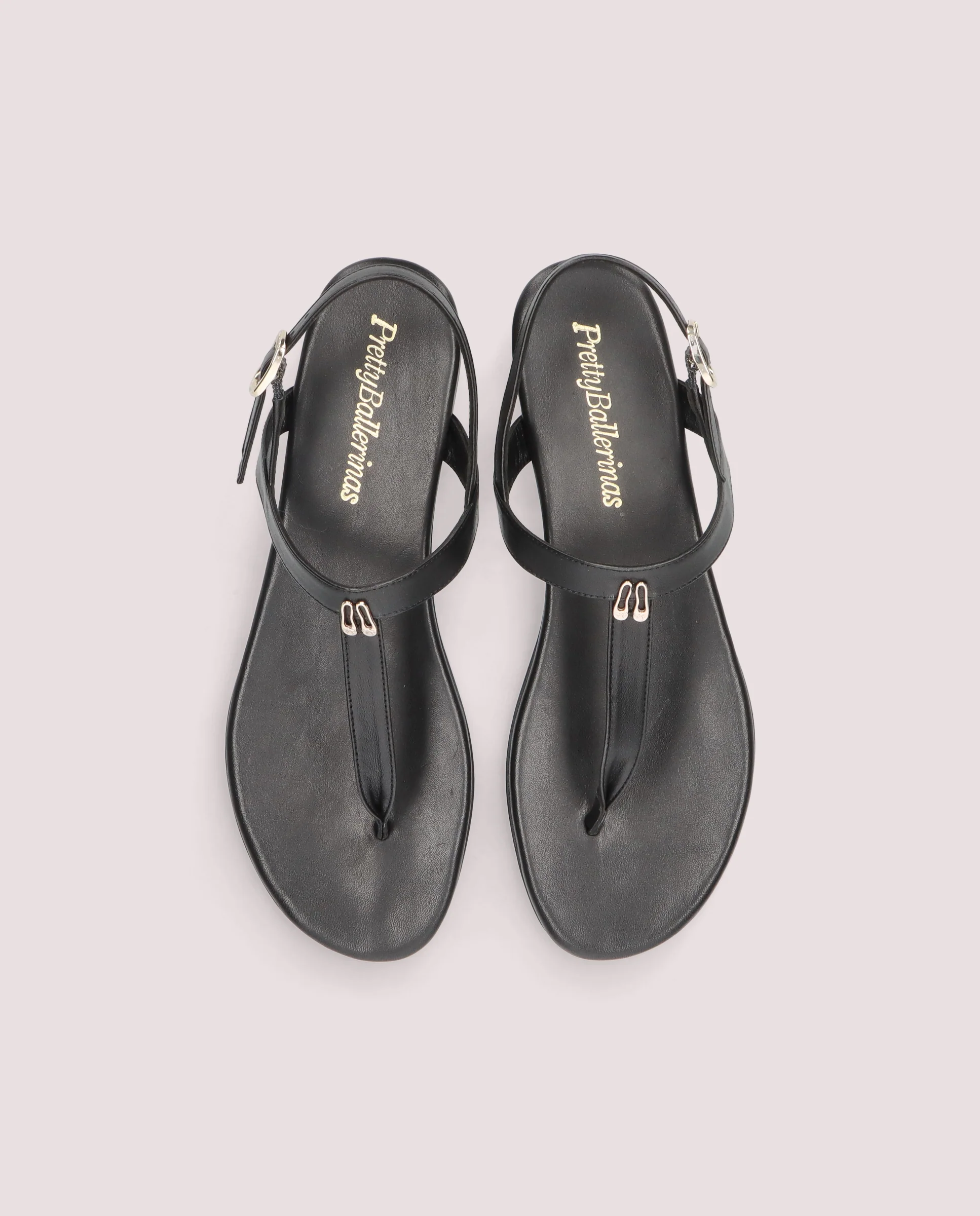 Sandalias Judy Negros Piel - Image 3