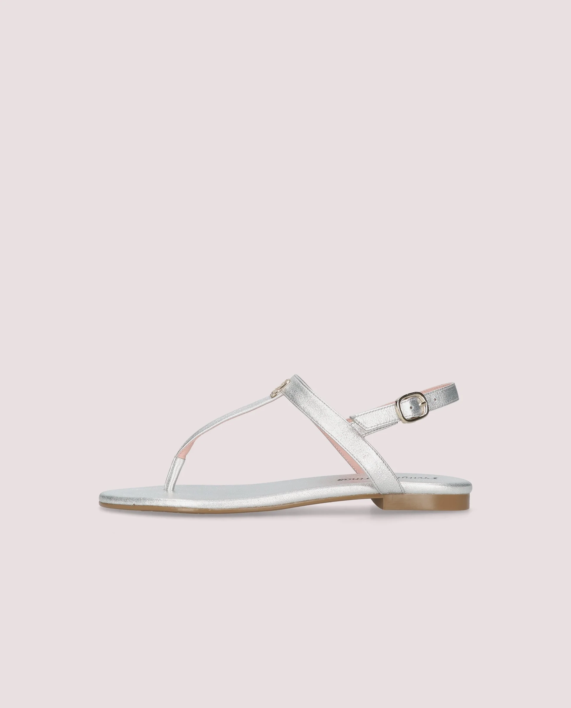 Sandalias Judy Plateados Pieles metalizadas - Image 3