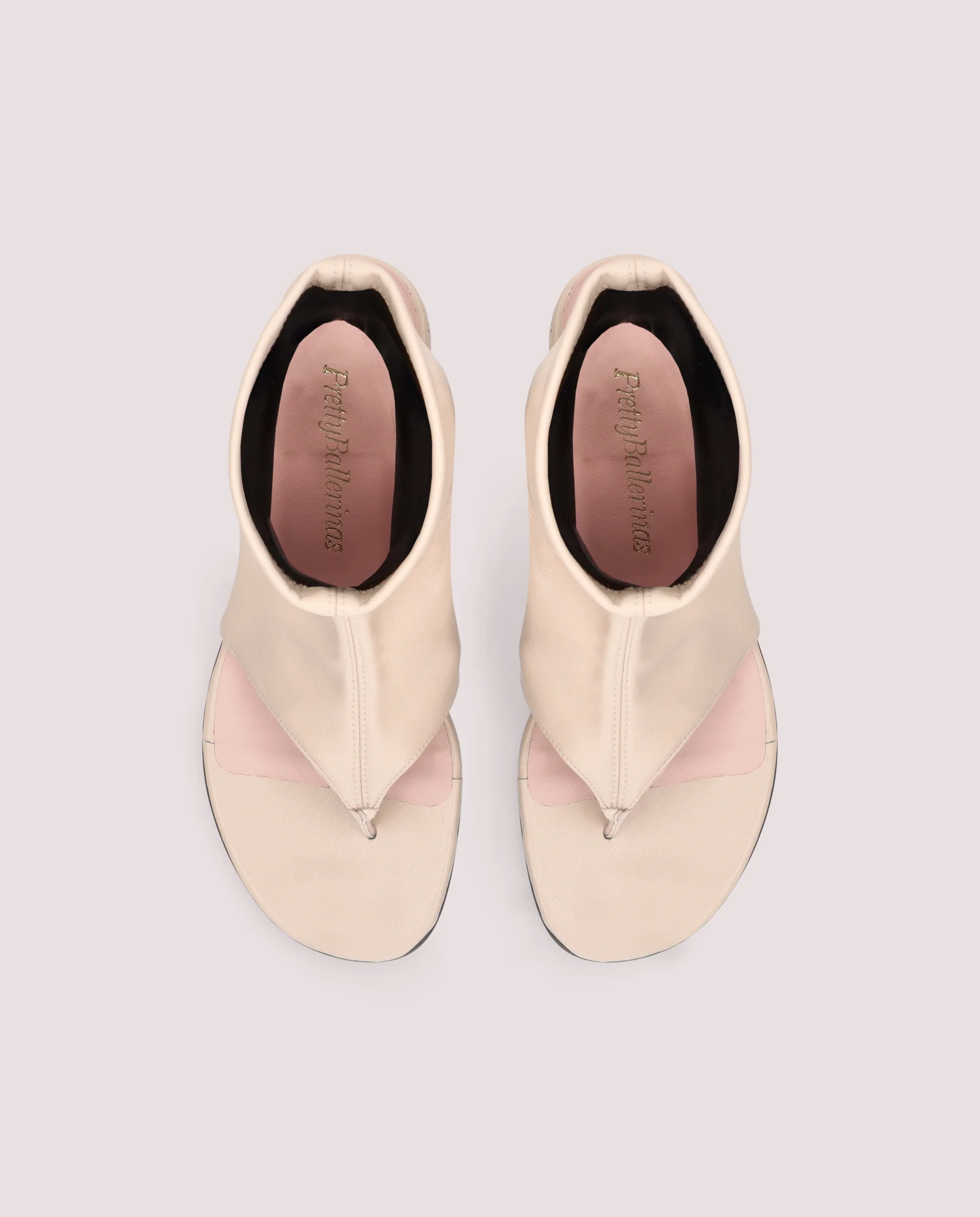 Sandalias Lulu Beiges Tejidos - Image 2