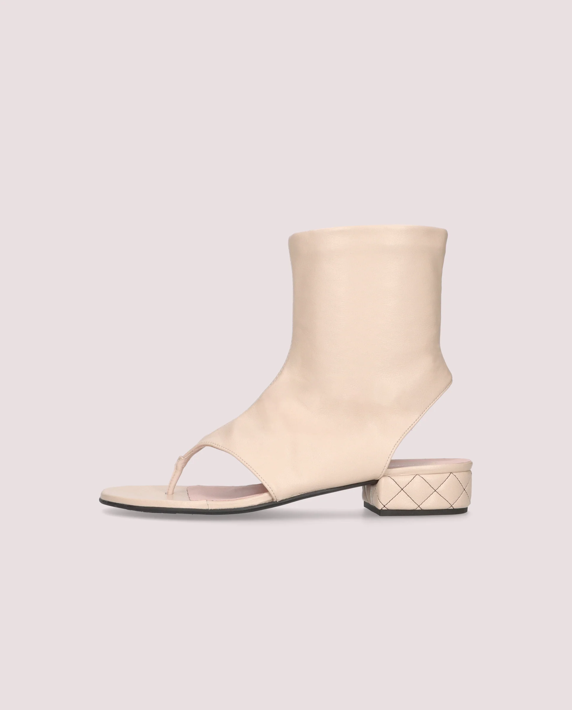 Sandalias Lulu Beiges Tejidos - Image 3