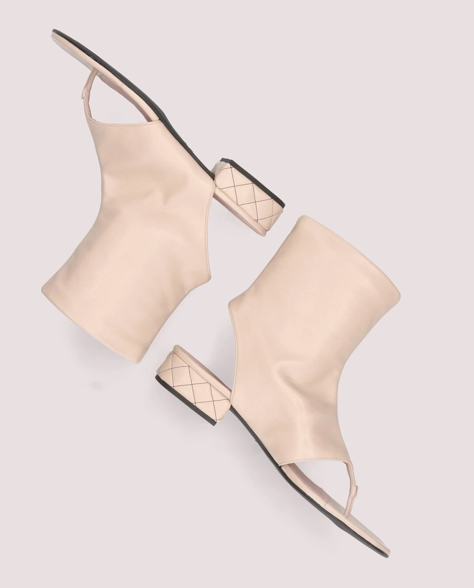 Sandalias Lulu Beiges Tejidos - Image 4
