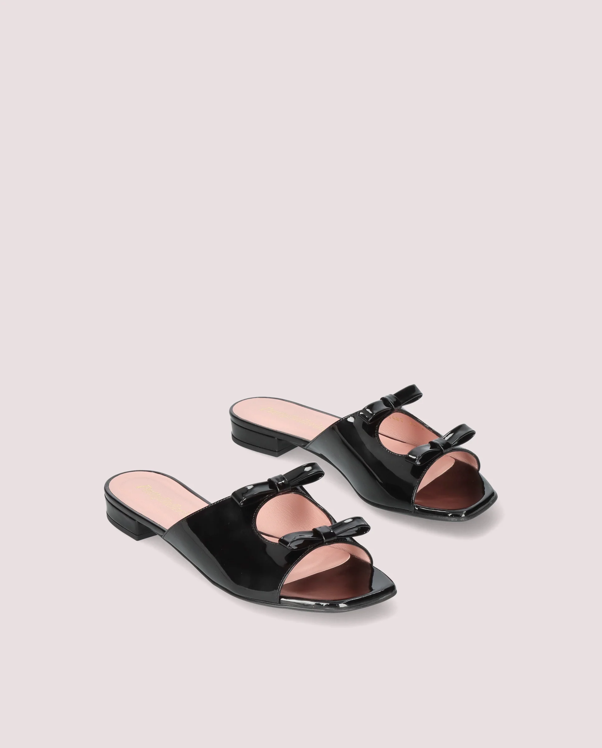 Sandalias Olivia Negros Charol