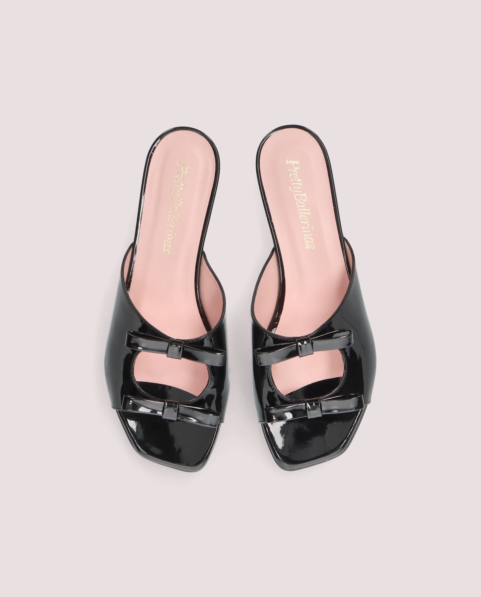Sandalias Olivia Negros Charol - Image 2