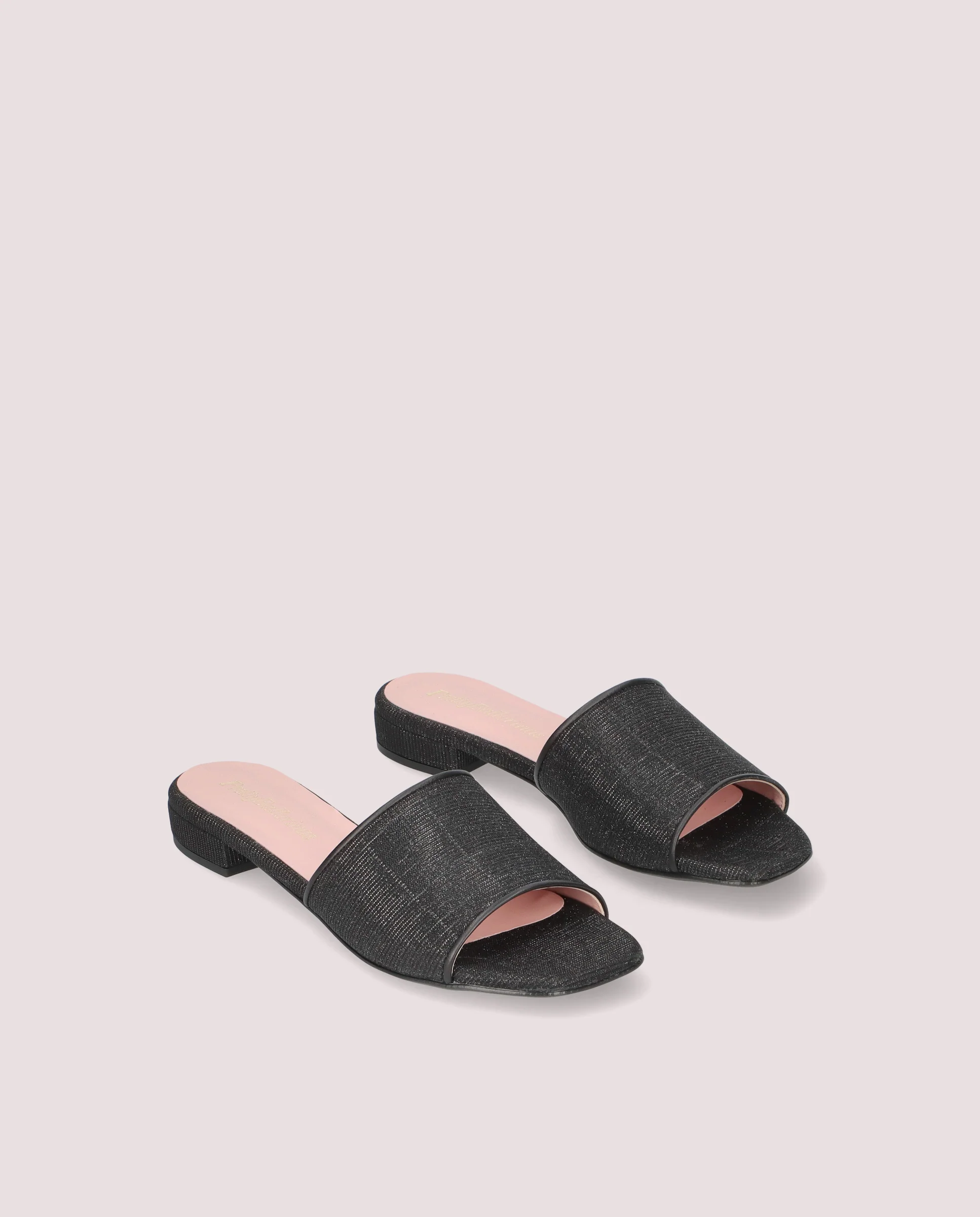 Sandalias Olivia Negros Tejidos