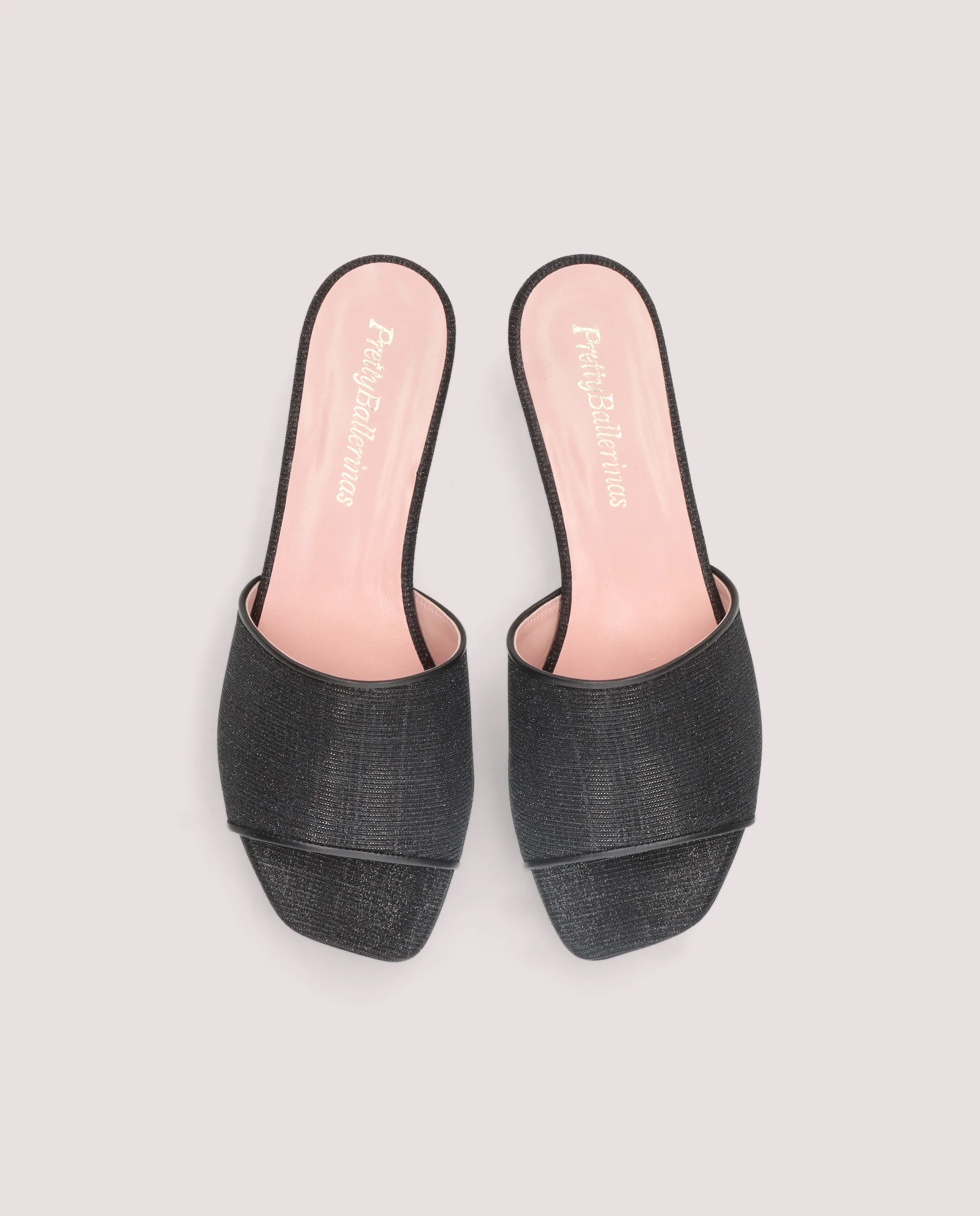 Sandalias Olivia Negros Tejidos - Image 2