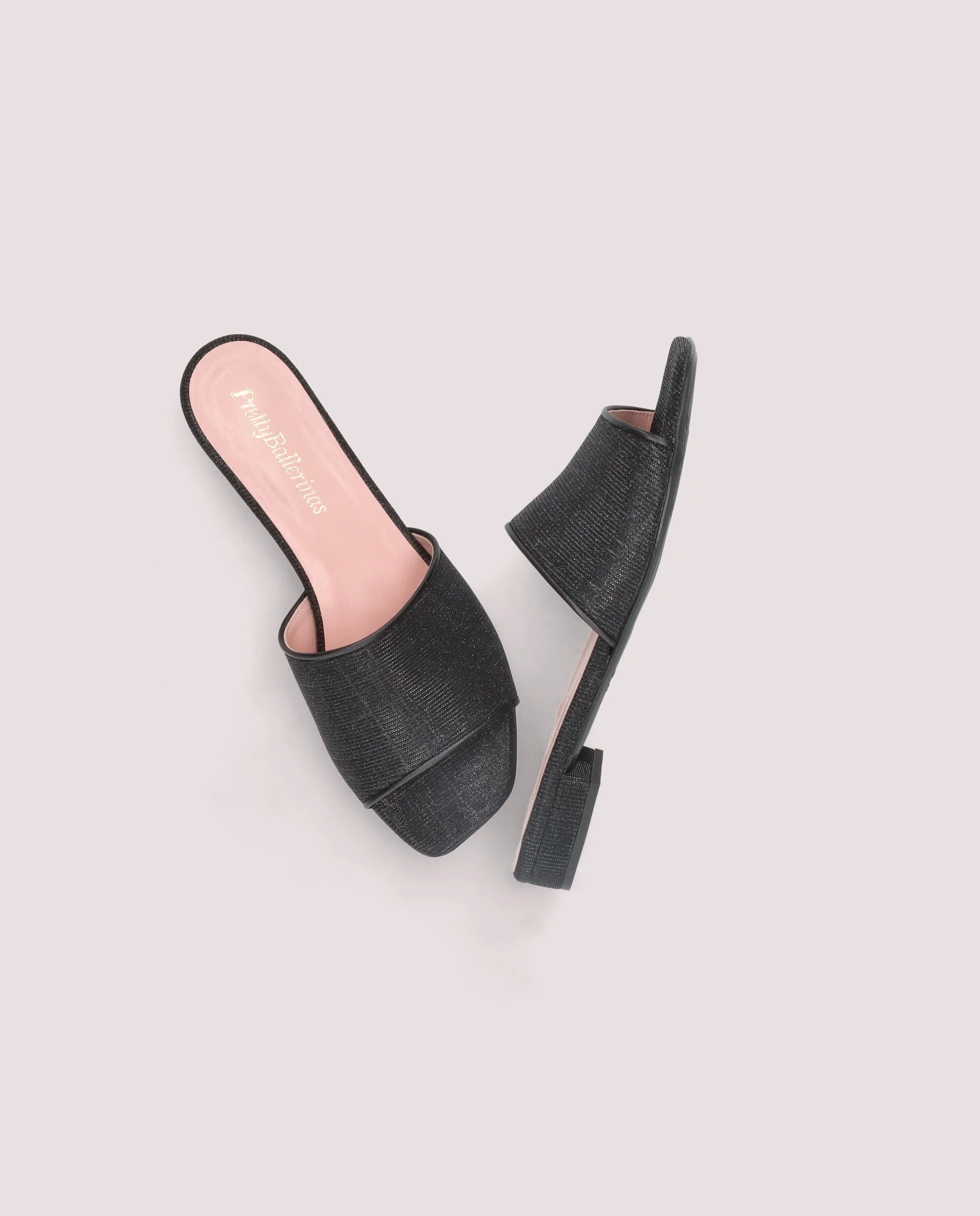 Sandalias Olivia Negros Tejidos - Image 4